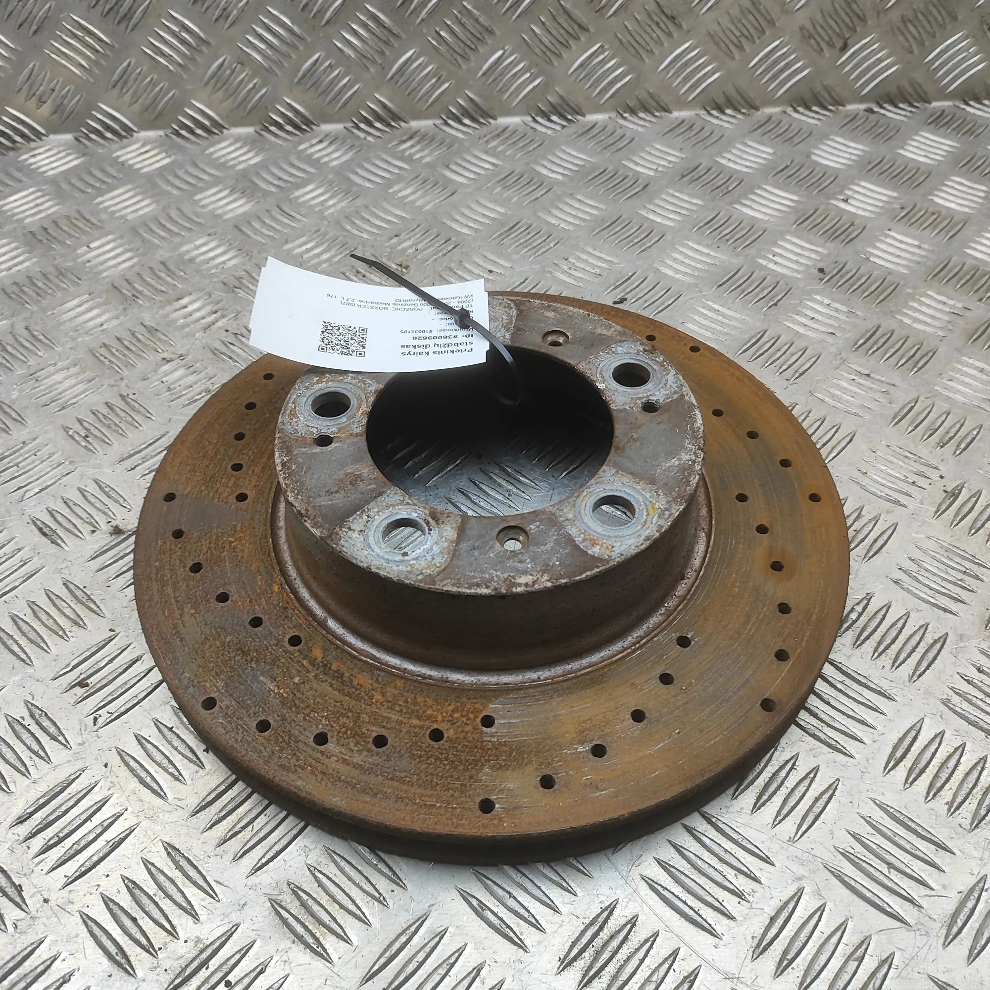 Porsche Boxster (987) Front Left Brake Disc Front Left Brake Disc — PORSCHE BOXSTER (987) (...