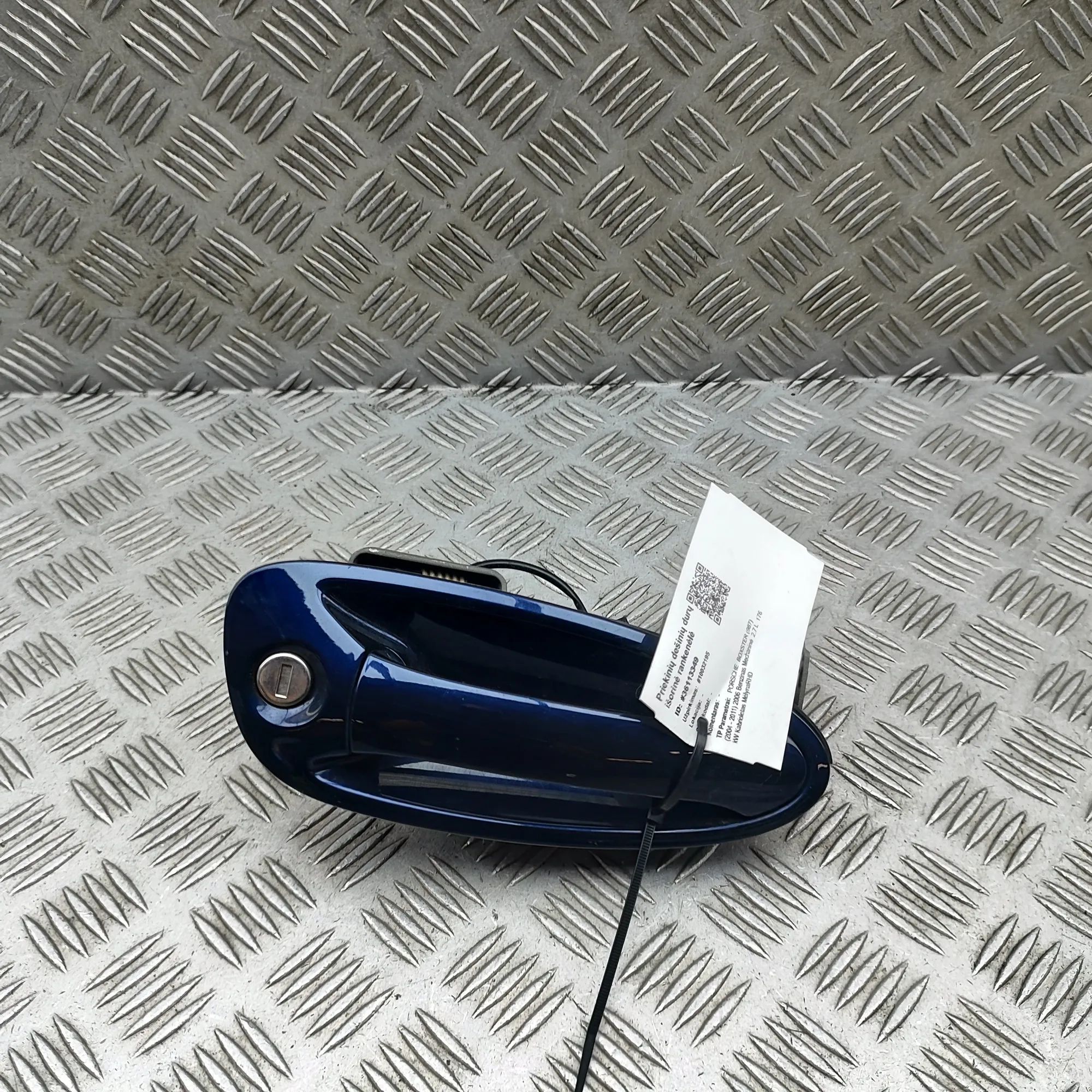 Porsche Boxster (987) Exterior door handle — front right Exterior door handle — front right — PORSCHE BO...