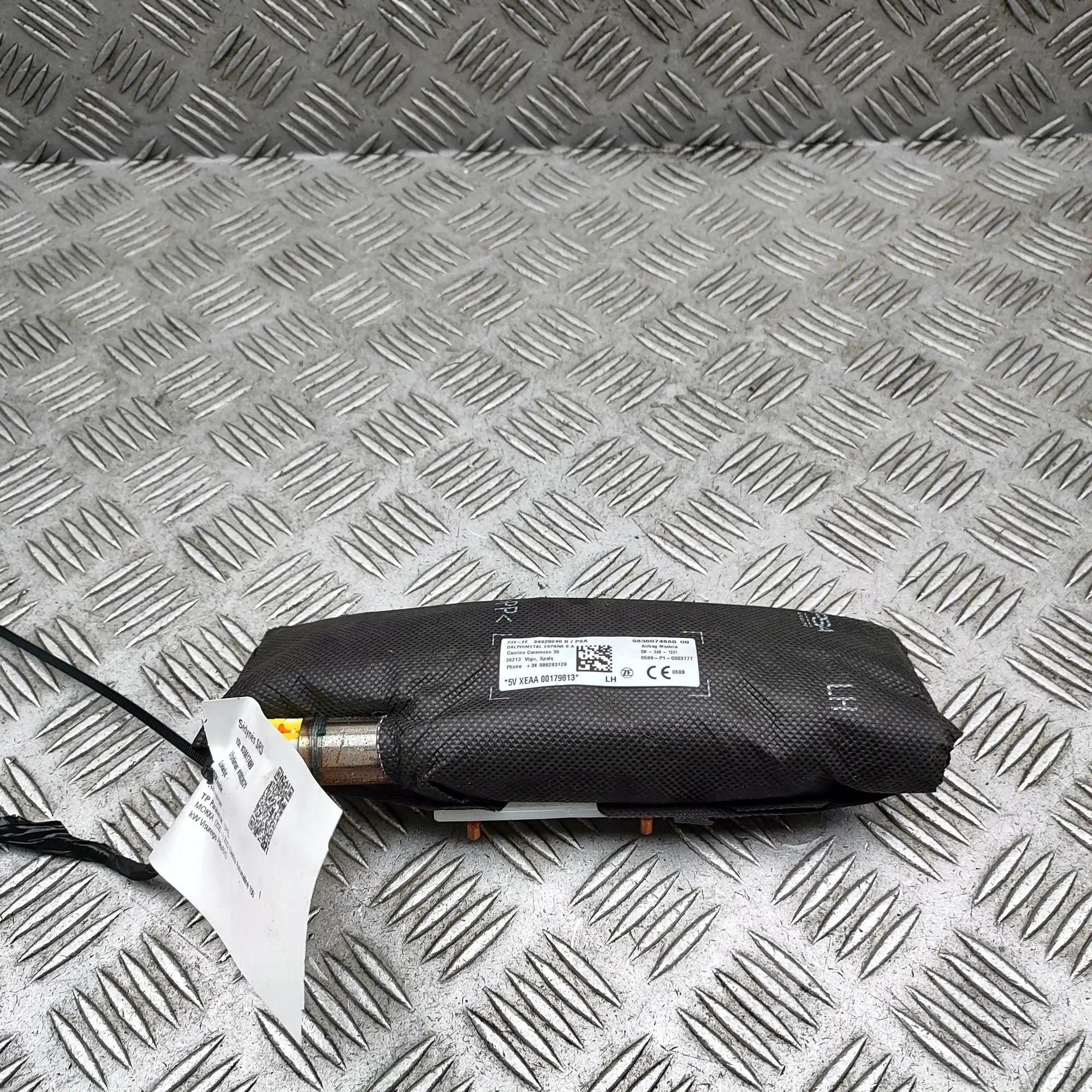 Opel Mokka (B) Seat airbag (SRS) — front left Seat airbag (SRS) — front left — OPEL MOKKA (20...