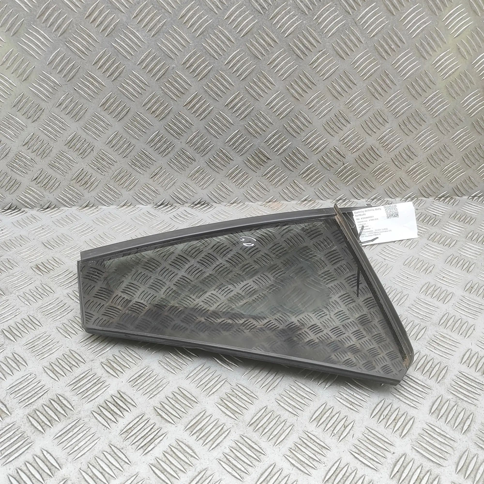 Skoda Elroq  Right rear door window Right rear door window — SKODA ELROQ (2024-...)...