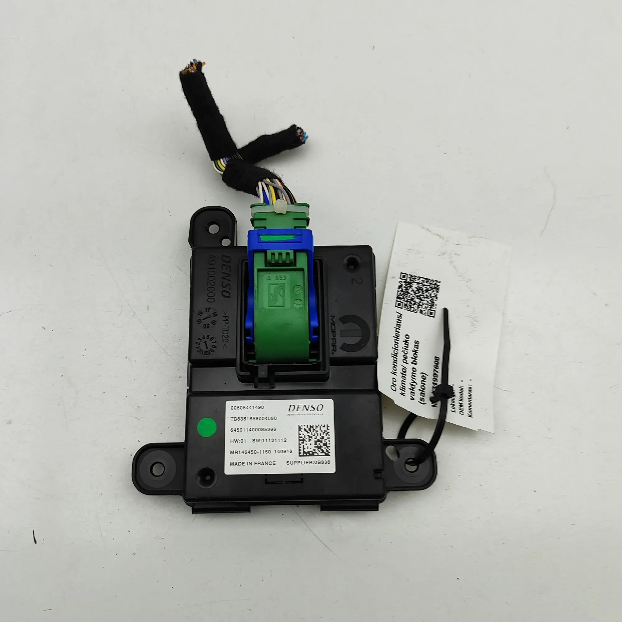 Alfa-Romeo Stelvio Climate control unit Climate control unit — ALFA ROMEO STELVIO (949_...