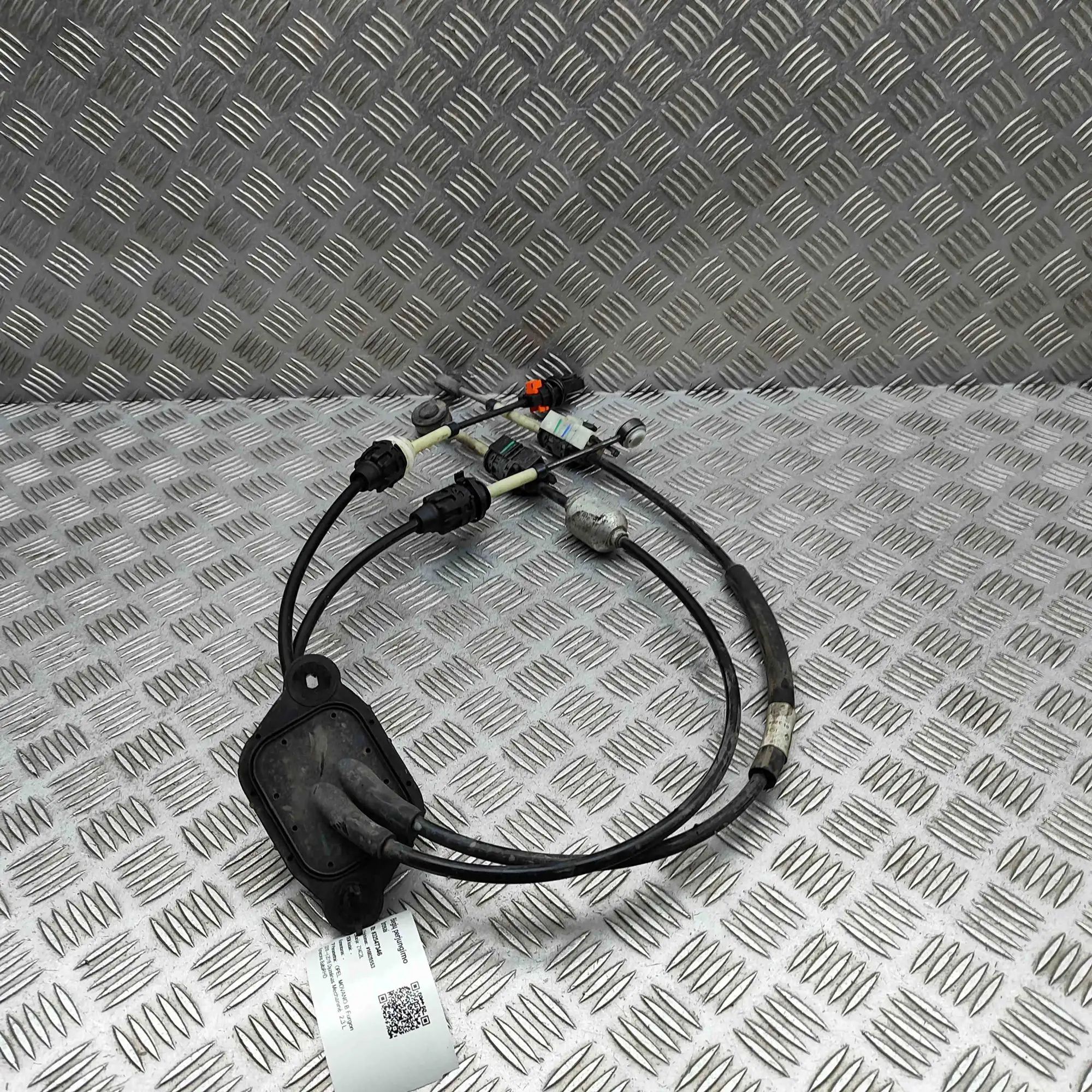 Opel Movano (B) Gear selector cables Gear selector cables — OPEL MOVANO (B Van) (201...