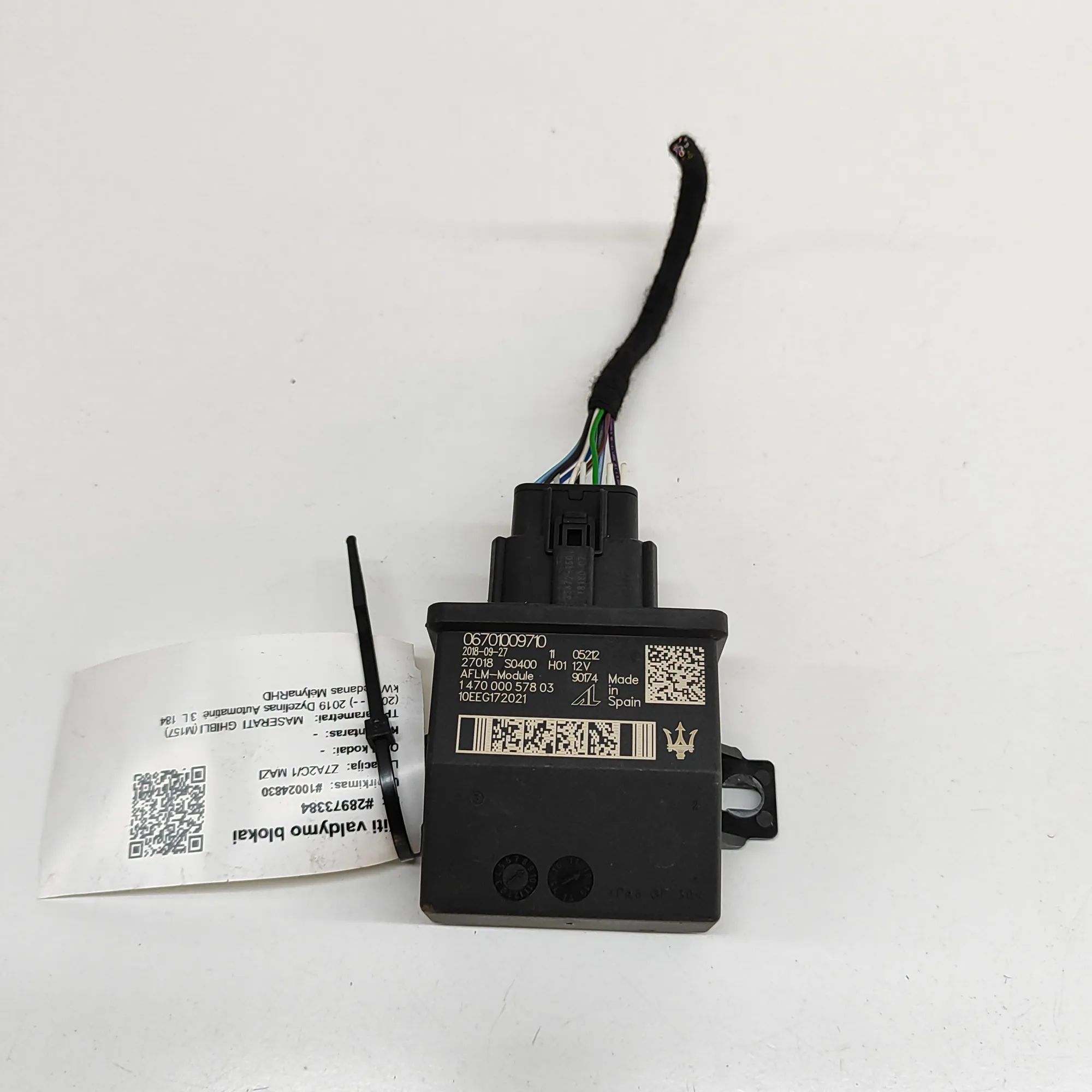 Maserati Ghibli Блок управления фар Headlight control unit — MASERATI GHIBLI (M157)...