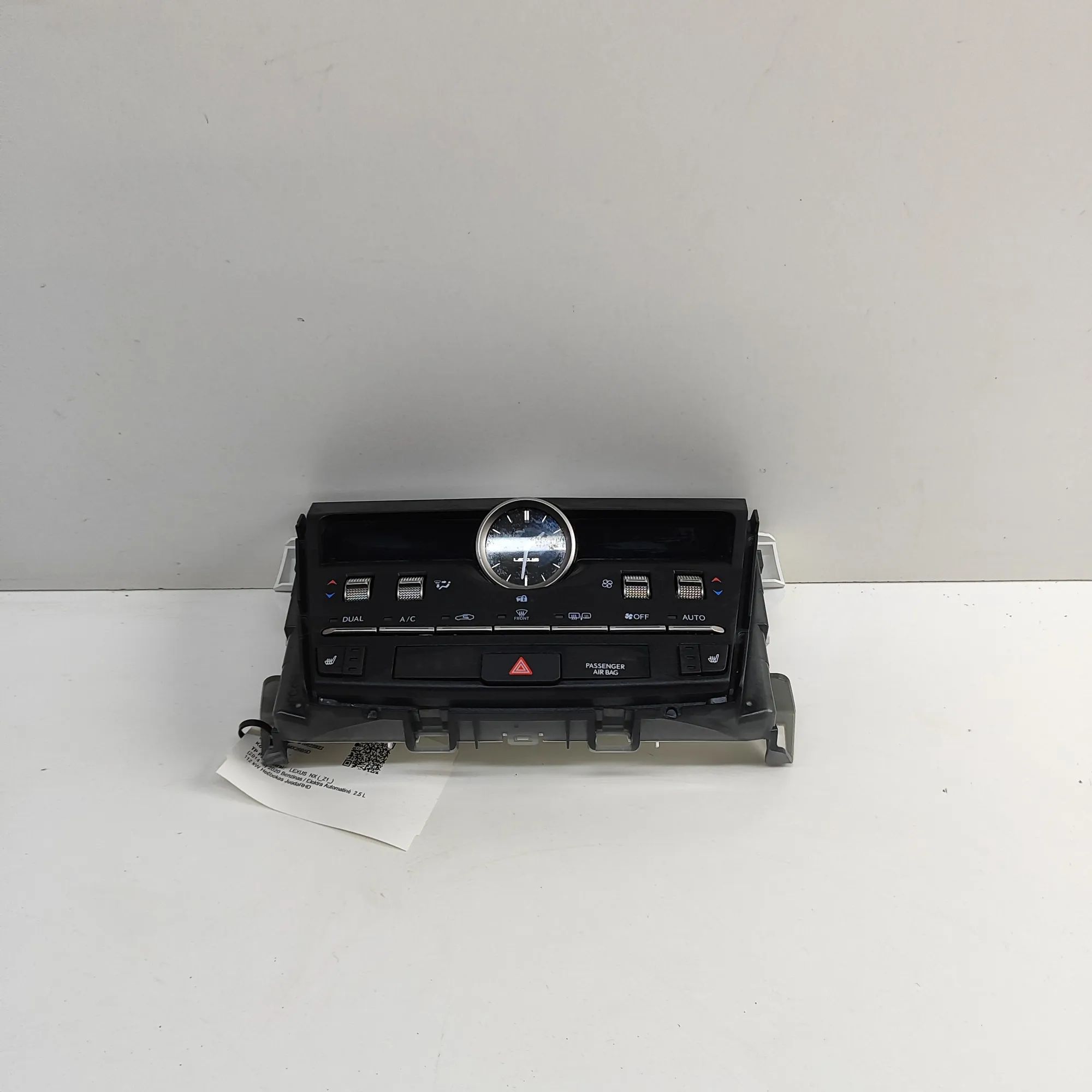 Lexus NX Climate control unit Climate control unit — LEXUS NX (_Z1_) (2014-.....