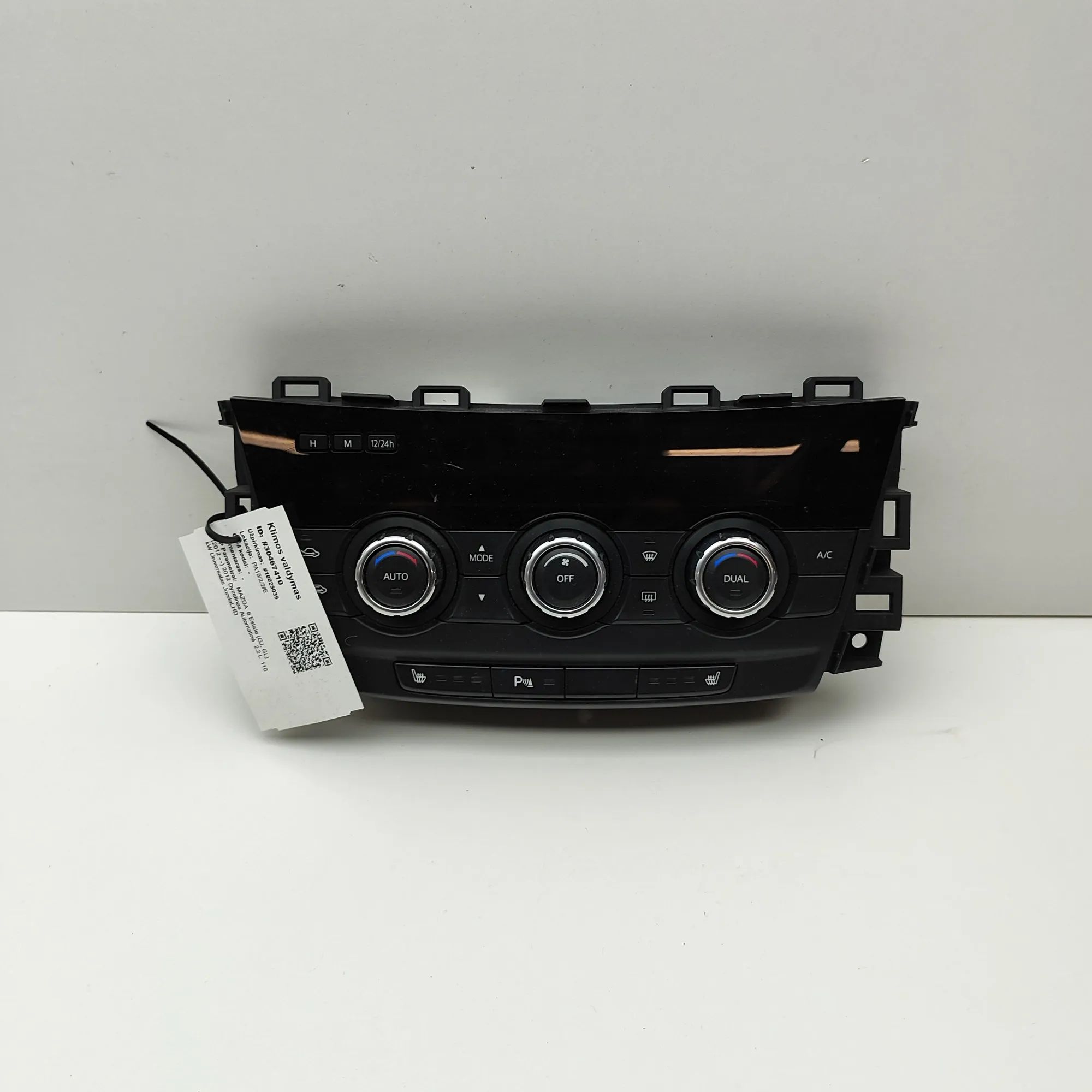 Mazda 6 (GH) Climate control unit Climate control unit — MAZDA 6 (Estate GJ, GL) ...