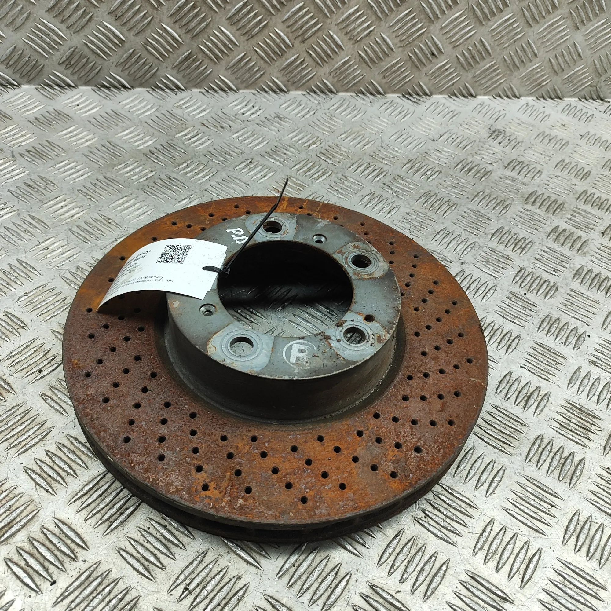 Porsche Cayman (987) Front Right Brake Disc Front Right Brake Disc — PORSCHE CAYMAN (987) (...