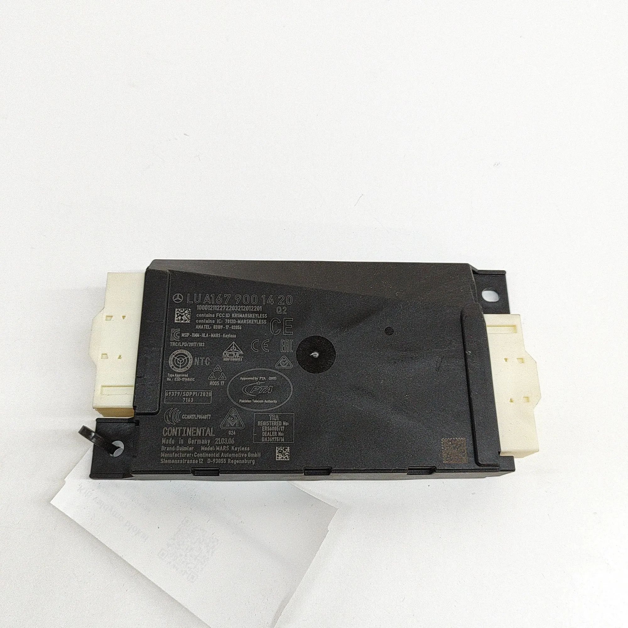 Mercedes-Benz A (W177) Keyless Control Unit Keyless Control Unit — MERCEDES BENZ B-CLASS (S...