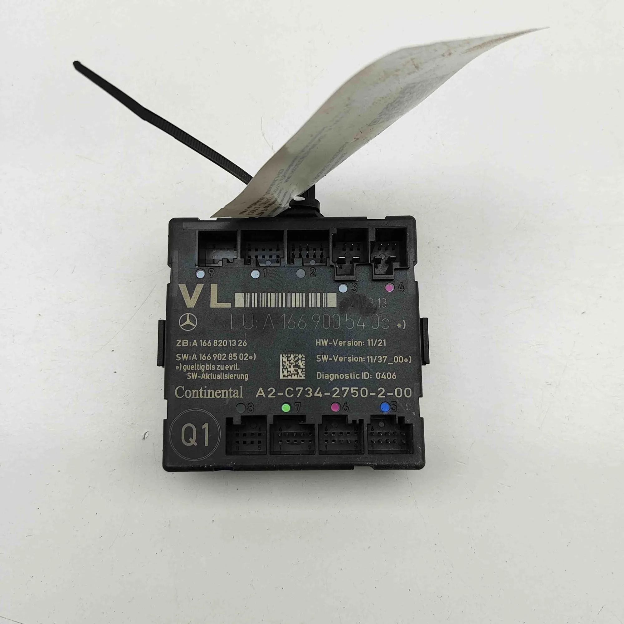 Mercedes-Benz A (W169) Door control unit — front left Door control unit — front left — MERCEDES BENZ ...