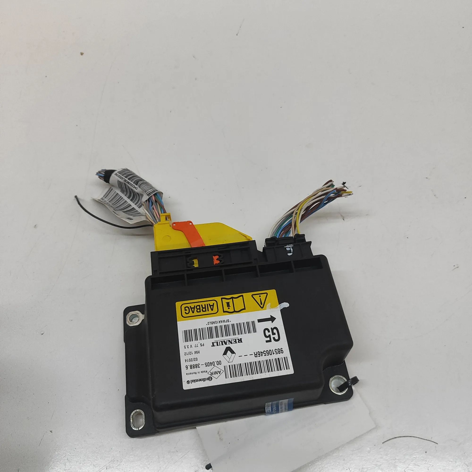 Renault Megane SRS Control Unit SRS Control Unit — RENAULT MEGANE (CC EZ0/1_) (...