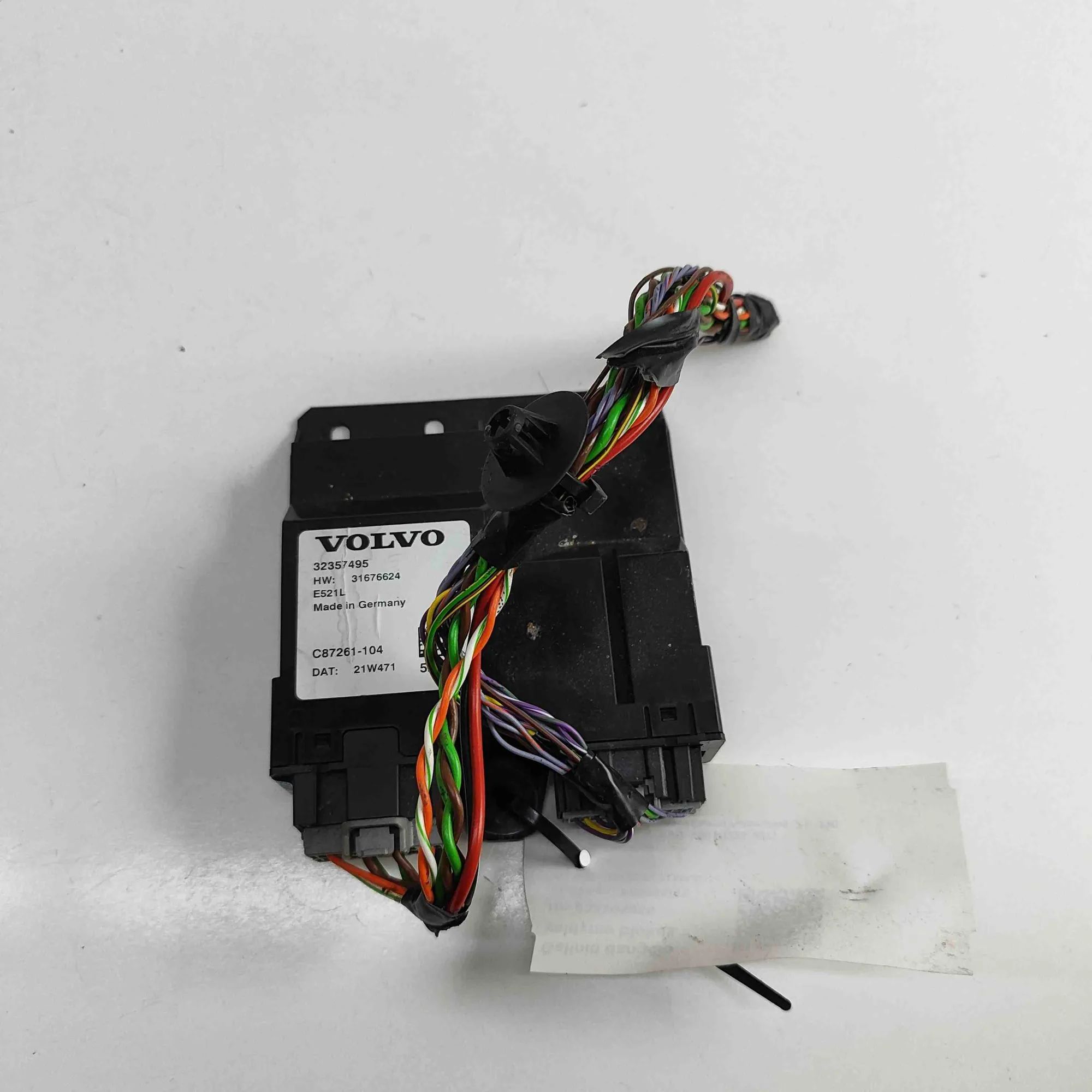 Volvo V60 Tailgate Bootlid Control Unit Tailgate Bootlid Control Unit — VOLVO V60 (II 2...