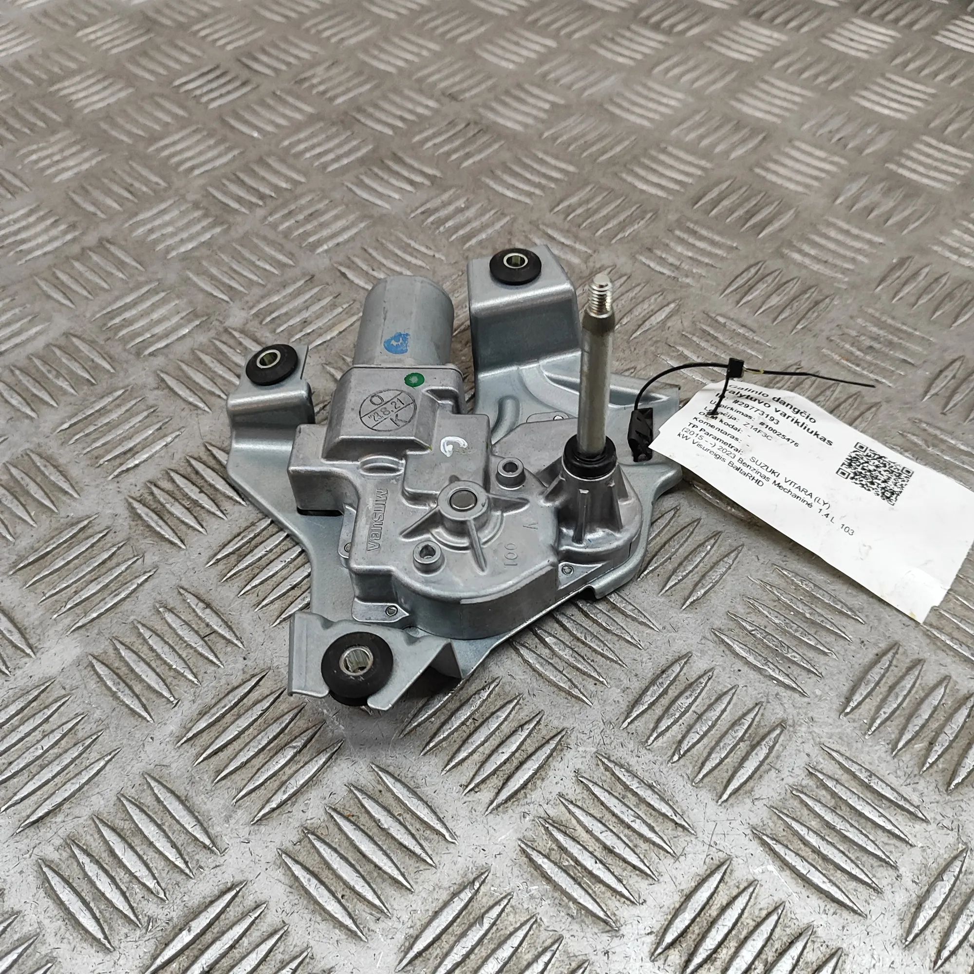 Suzuki Vitara Tailgate wiper motor Tailgate wiper motor — SUZUKI VITARA (LY) (2015...