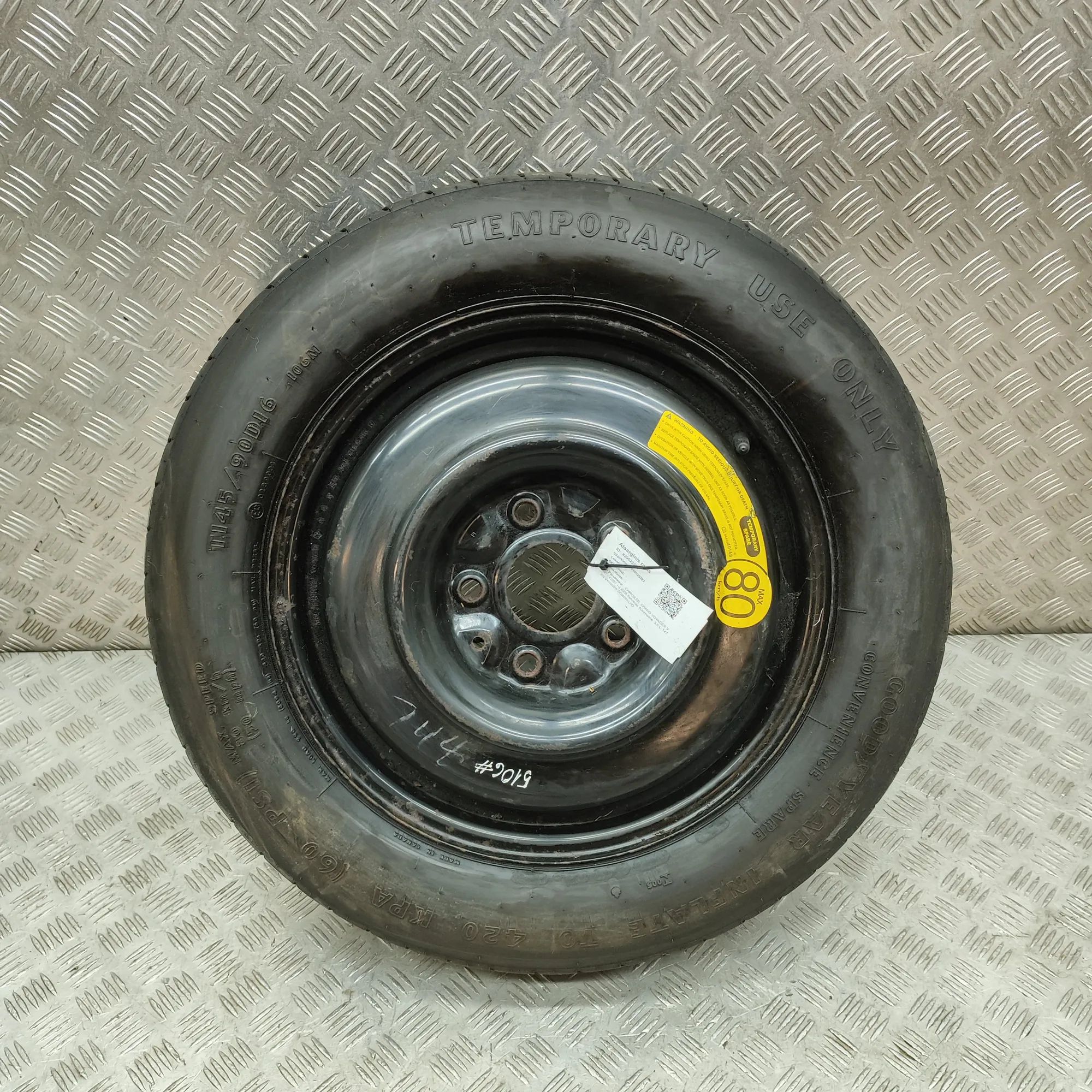 Chrysler Grand Voyager / Town & Country Spare Wheel Space Saver Spare Wheel Space Saver — CHRYSLER GRAND (VOYAG...