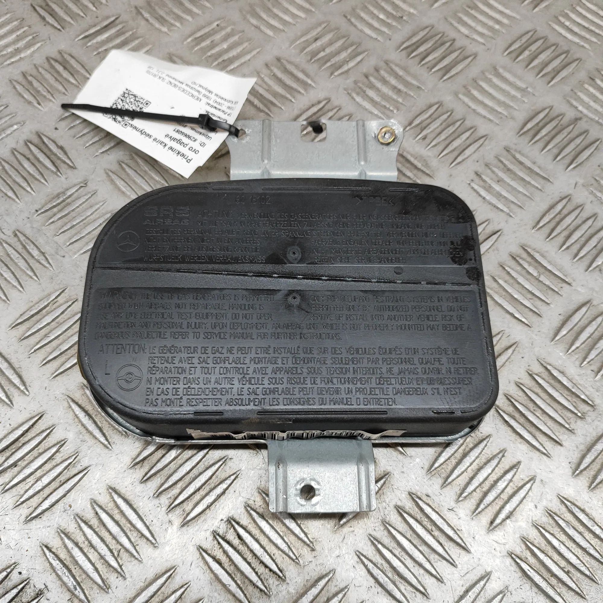 Mercedes-Benz SLK (R170) Front Left Door Safety Bag SRS Front Left Door Safety Bag SRS — MERCEDES BENZ ...