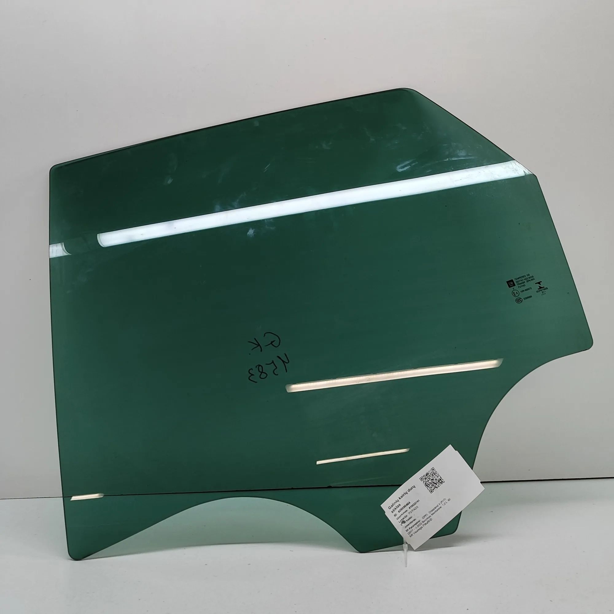 Opel Crossland X Rear Left Door Window Rear Left Door Window — OPEL CROSSLAND (X P17) ...
