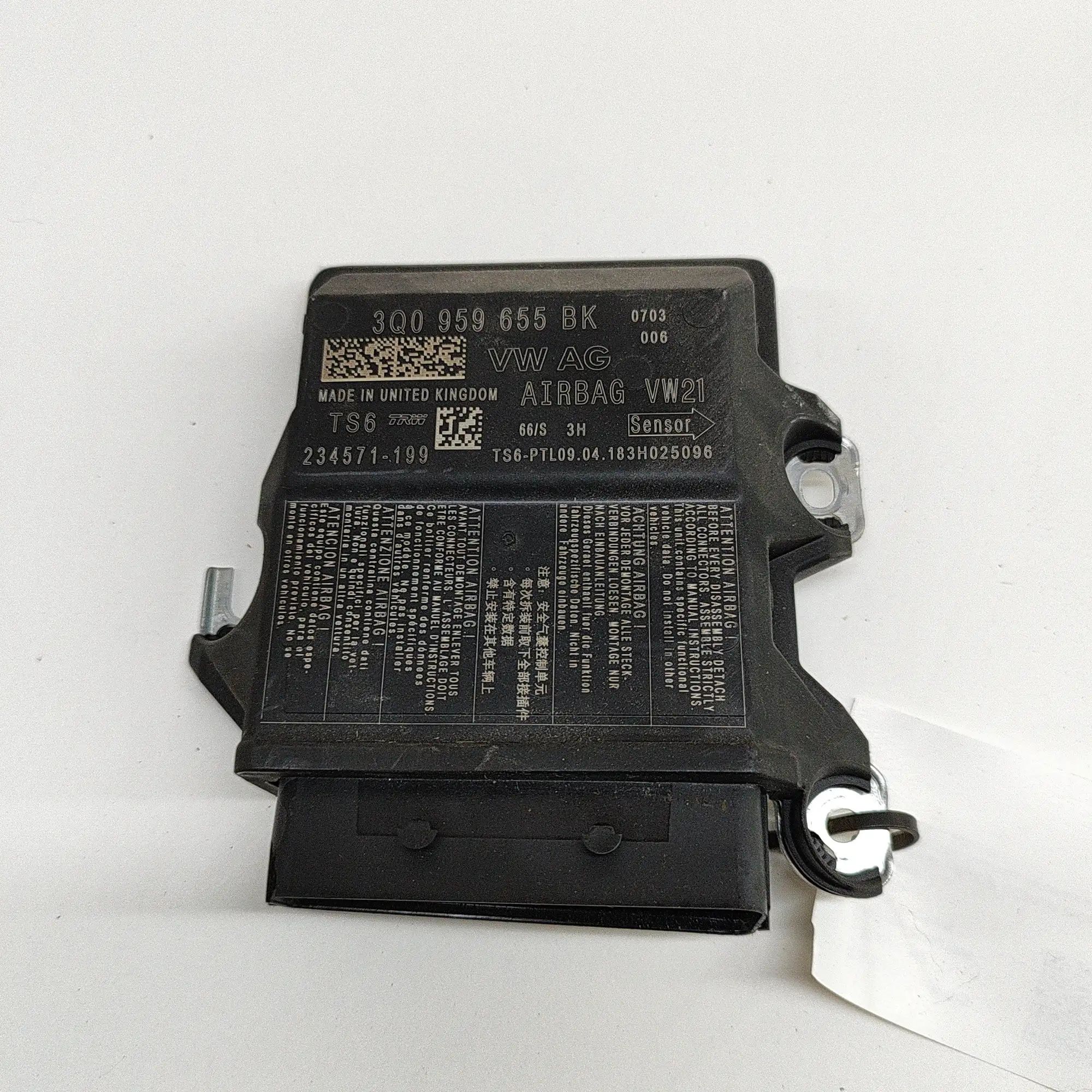 Skoda Octavia SRS Control Unit SRS Control Unit — SKODA OCTAVIA (III Combi 5E5...