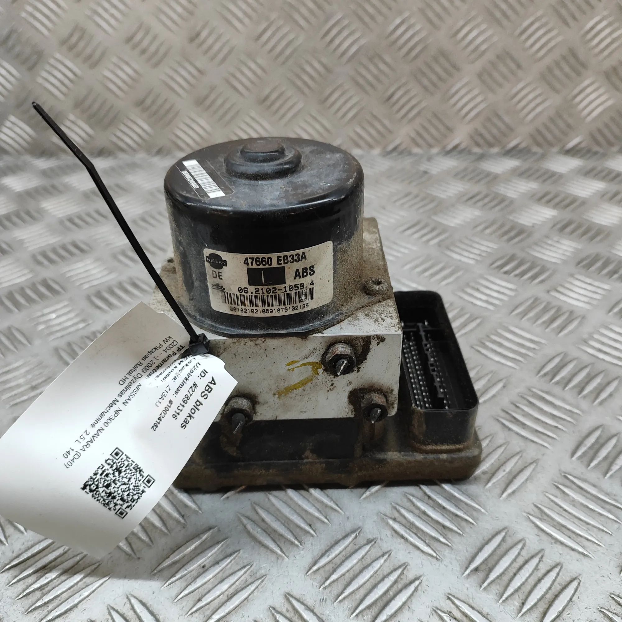 Nissan Pick Up / Navara / NP300 (D22) ABS hydraulic pump ABS Pump — NISSAN NP300 (NAVARA D40) (2004-2015...