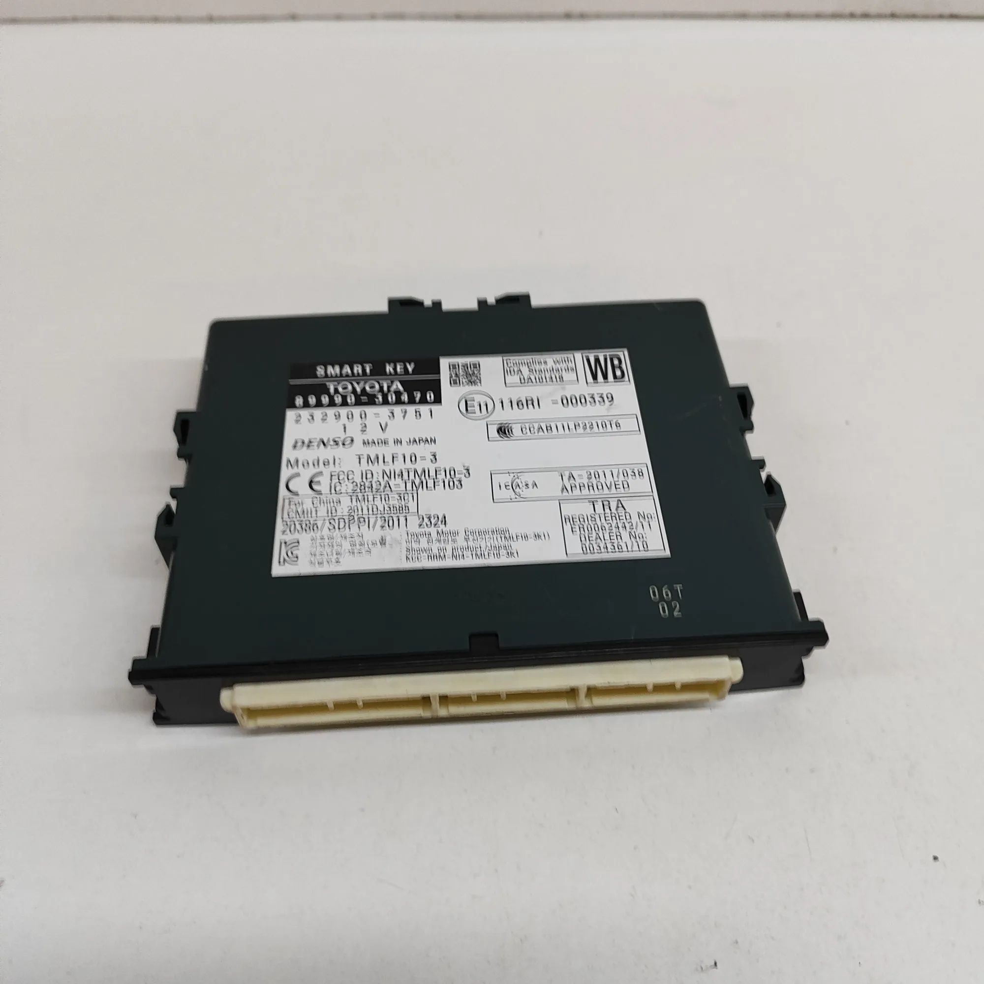 Lexus GS Keyless Control Unit Keyless Control Unit — LEXUS GS (_L1_) (2011-.....