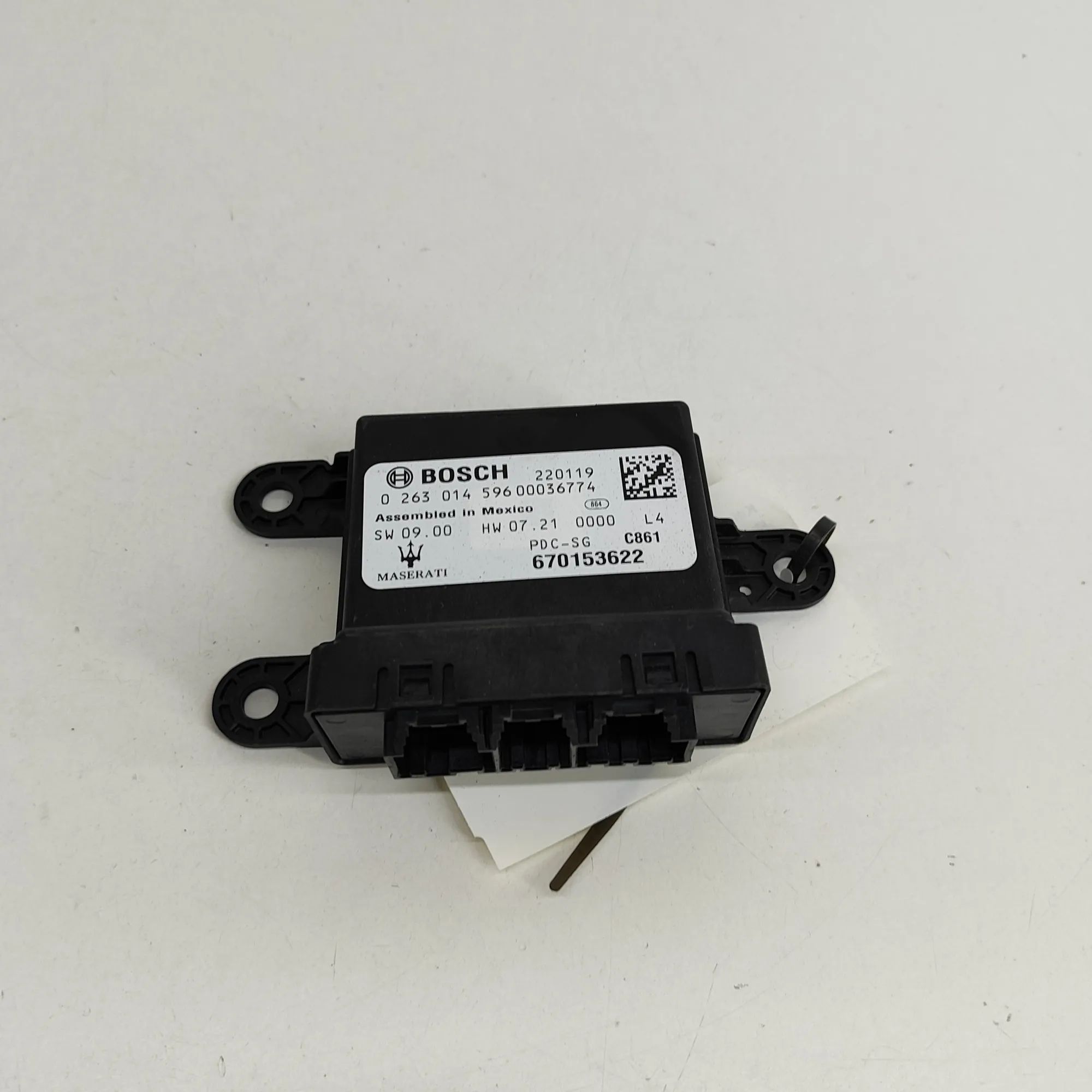 Maserati Ghibli PDC Parking Sensor Control Unit PDC Parking Sensor Control Unit — MASERATI GHIB...