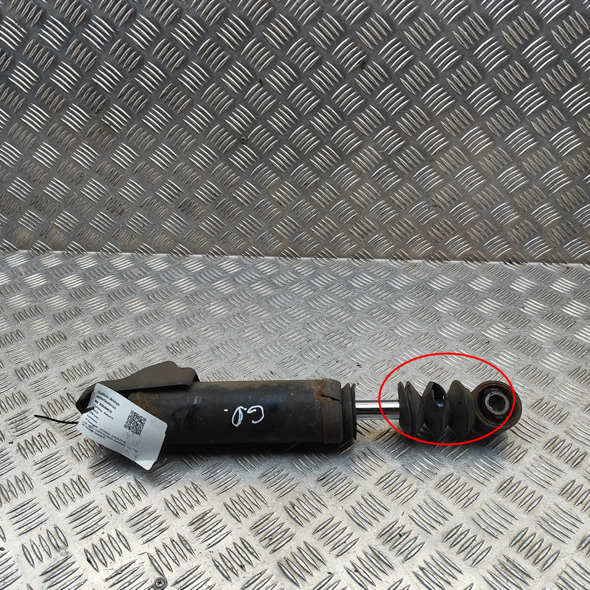 Hyundai Santa Fe Shock absorber — rear right