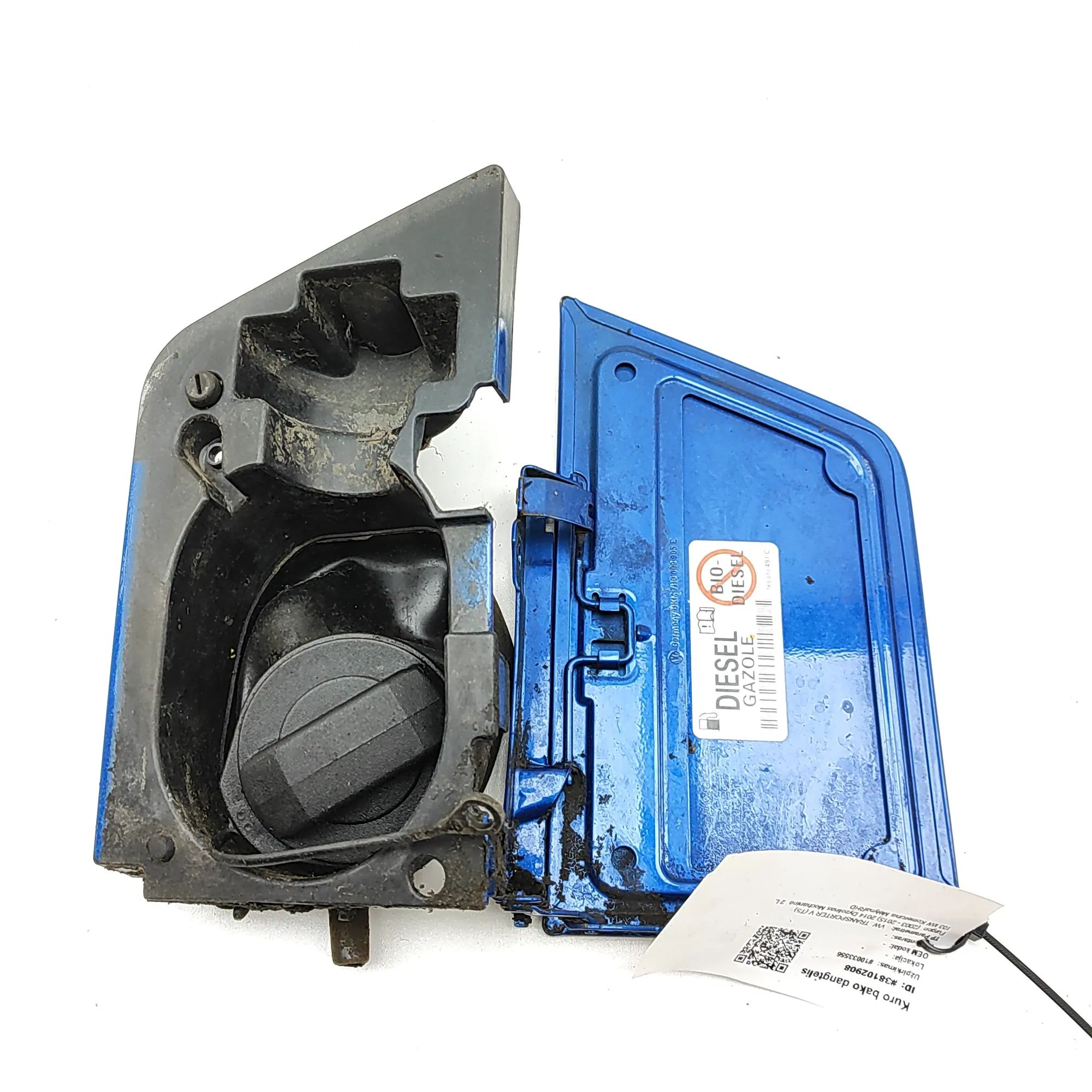 Volkswagen Transporter (T5, Caravelle, Multivan) Fuel Tank Flap Cap Fuel Tank Flap Cap — VW TRANSPORTER (V T5 Van) ...