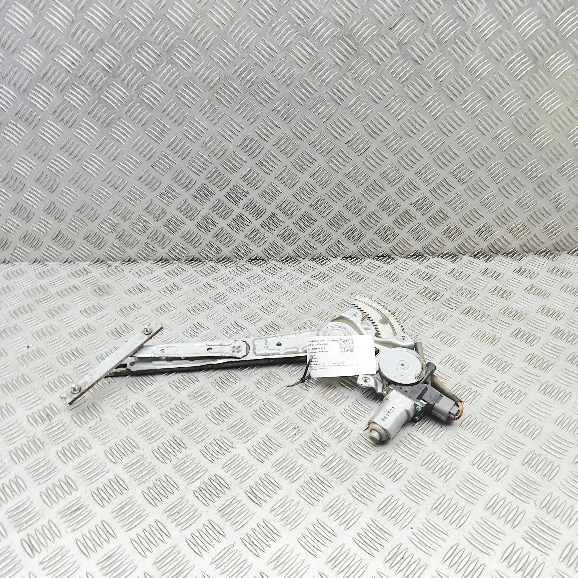 Isuzu D-Max Front Right Door Window Regulator Front Right Door Window Regulator — ISUZU D-MAX...