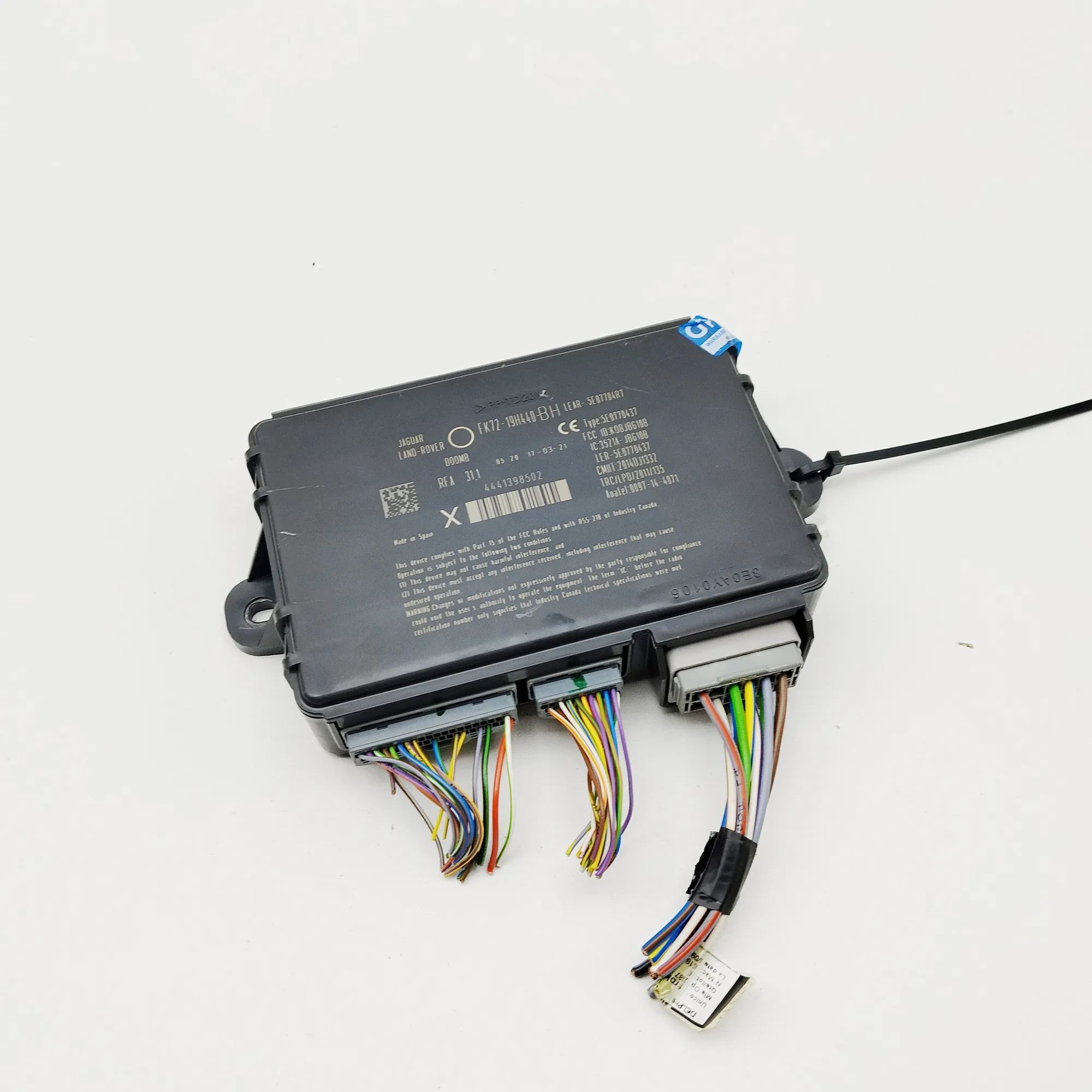 Land Rover Discovery Sport Keyless Control Unit Keyless Control Unit — LAND ROVER DISCOVERY SPO...