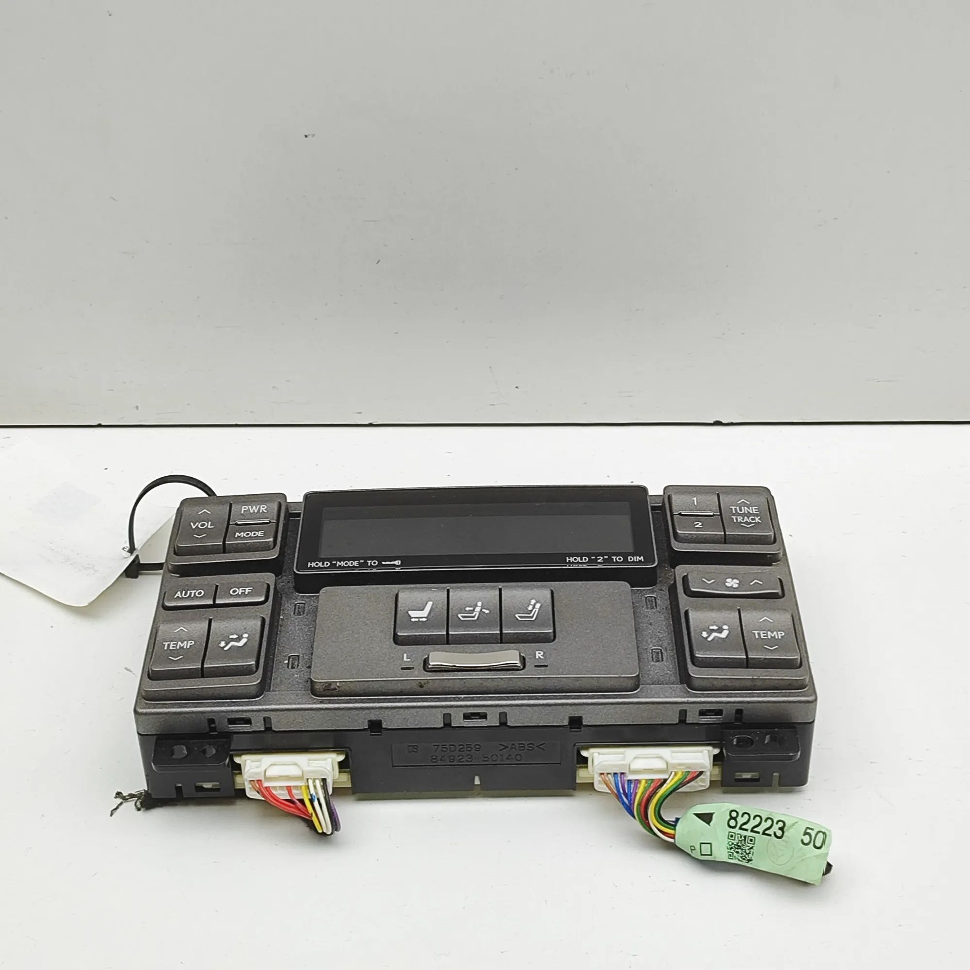 Lexus LS Climate control unit Climate control unit — LEXUS LS (_F4_) (2006-.....
