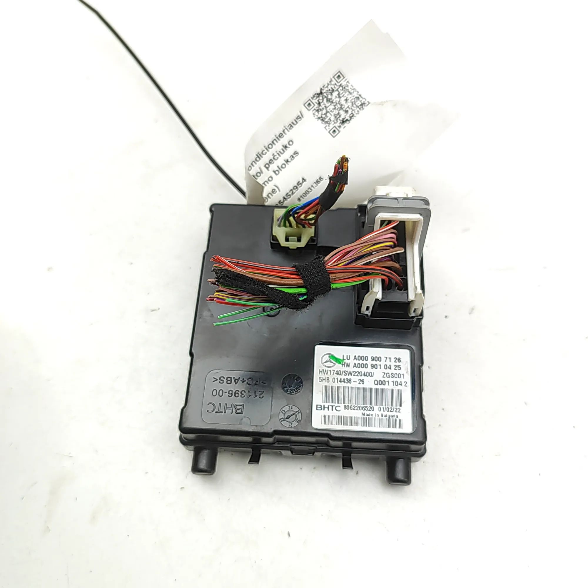 Mercedes-Benz GLC (X253) Climate control unit Climate control unit — MERCEDES BENZ GLC (X253,...