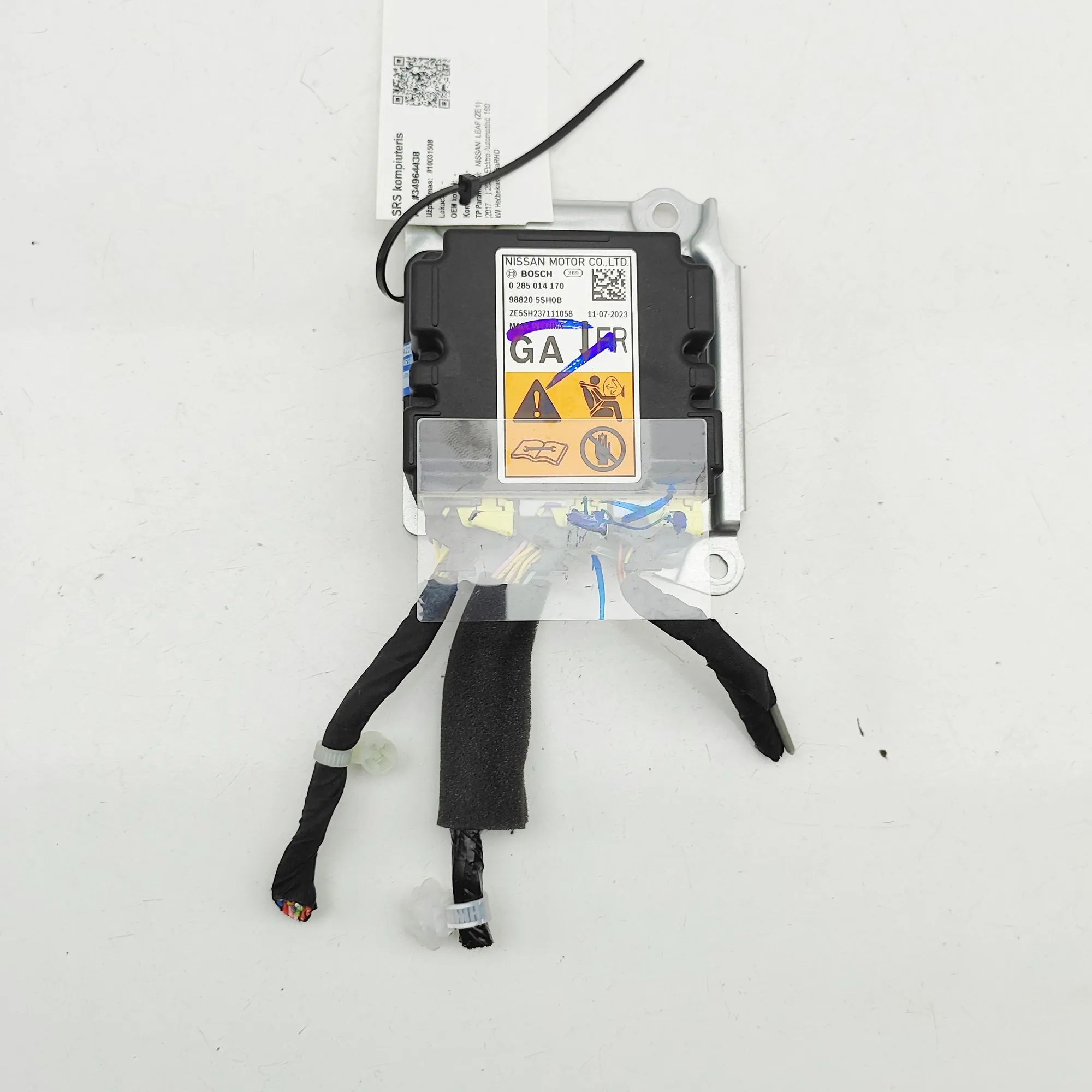 Nissan Leaf SRS Control Unit SRS Control Unit — NISSAN LEAF (ZE1) (2017-...)...
