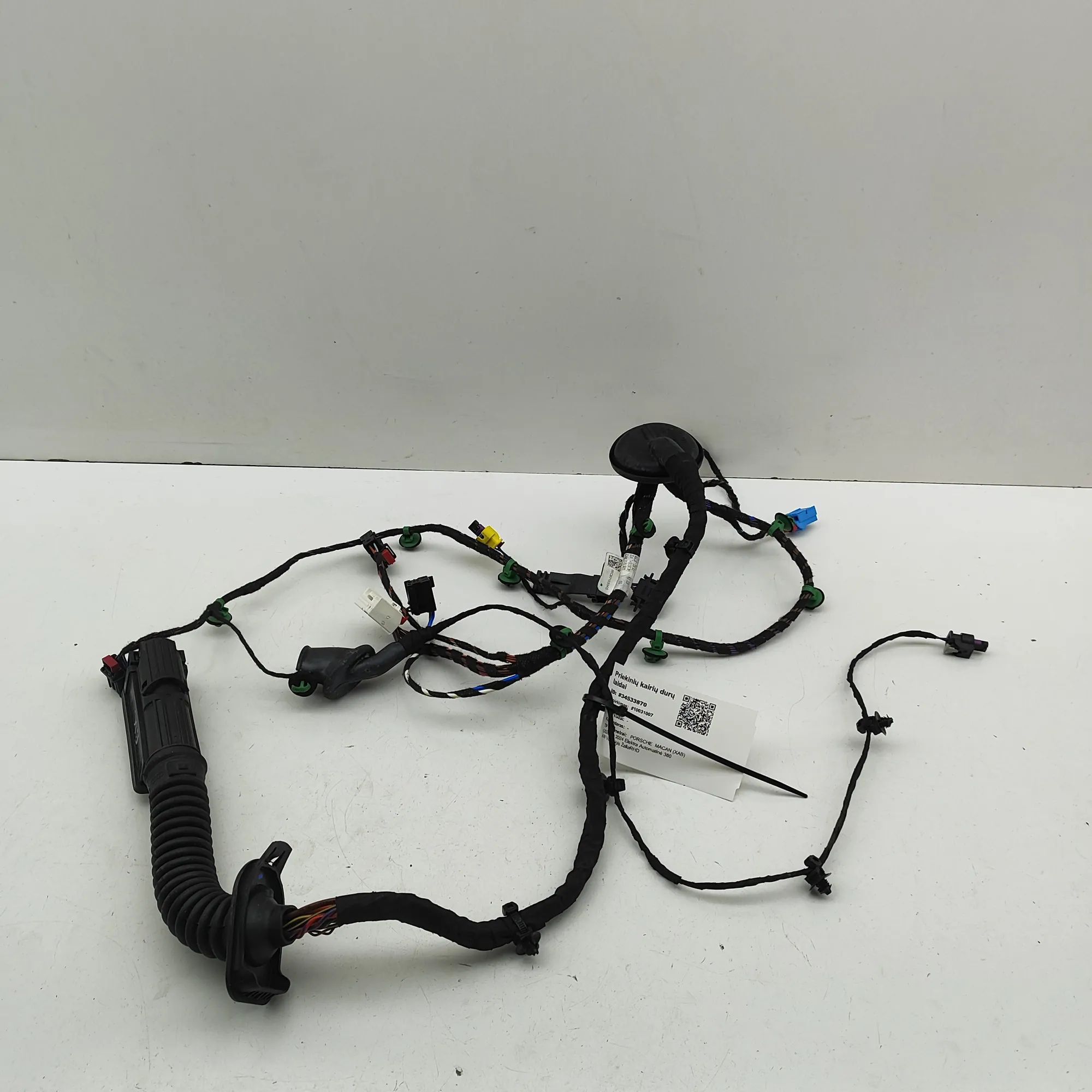 Porsche Macan (XAB) Door wiring — front left Door wiring — front left — PORSCHE MACAN (XAB) ...