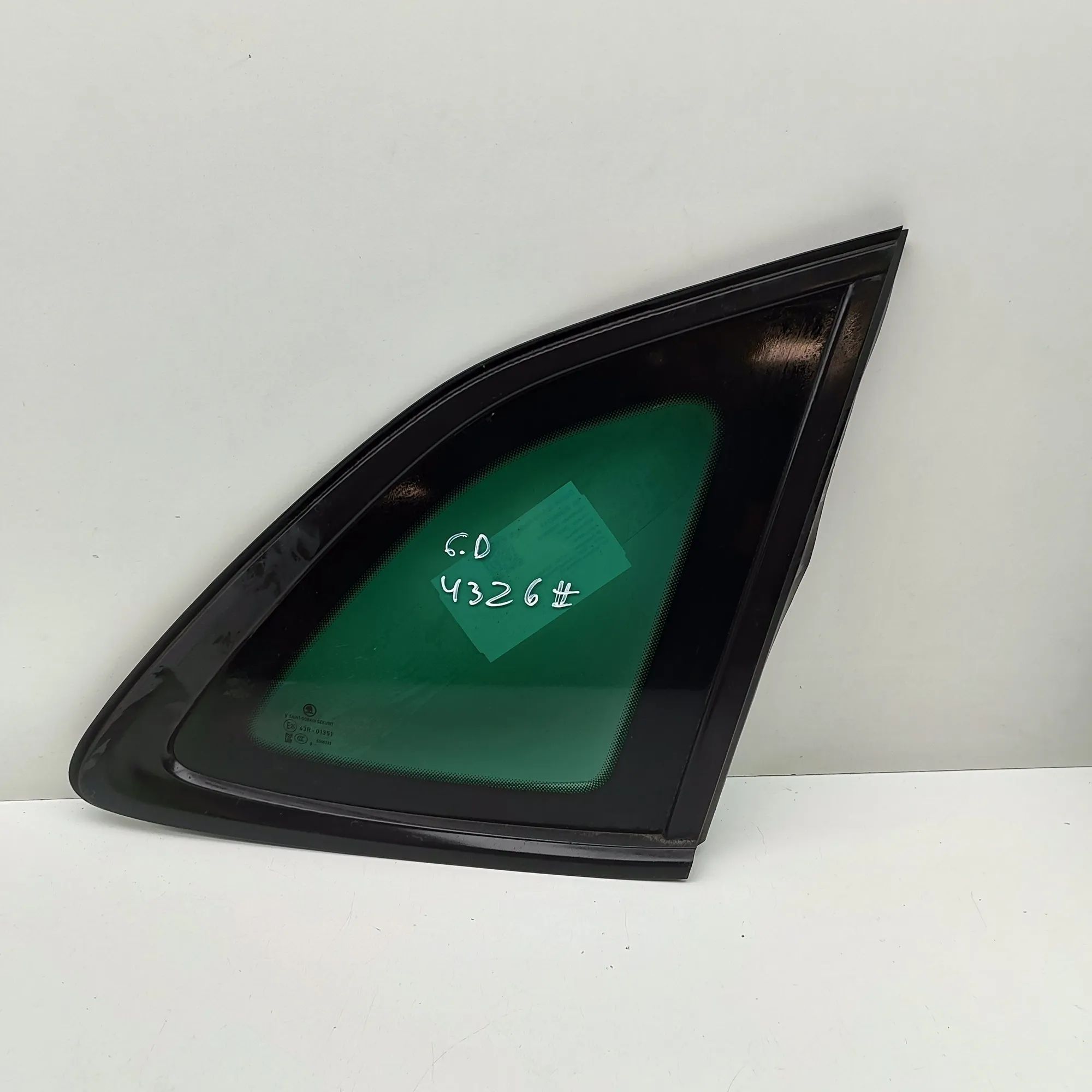Skoda Scala Rear Right Quarter Window Rear Right Quarter Window — SKODA SCALA (2019-....