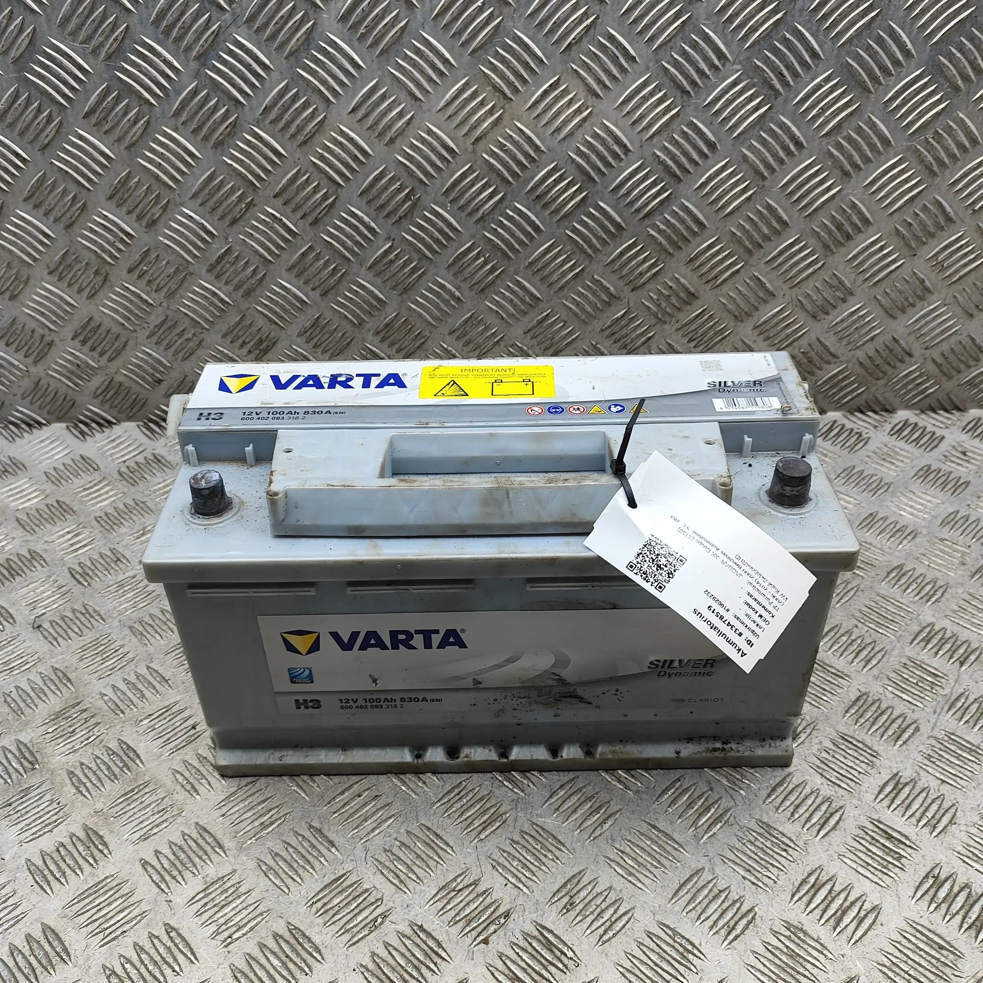 Jaguar XK akku Battery — JAGUAR XK (Coupe X150) (2006-2014) — ...