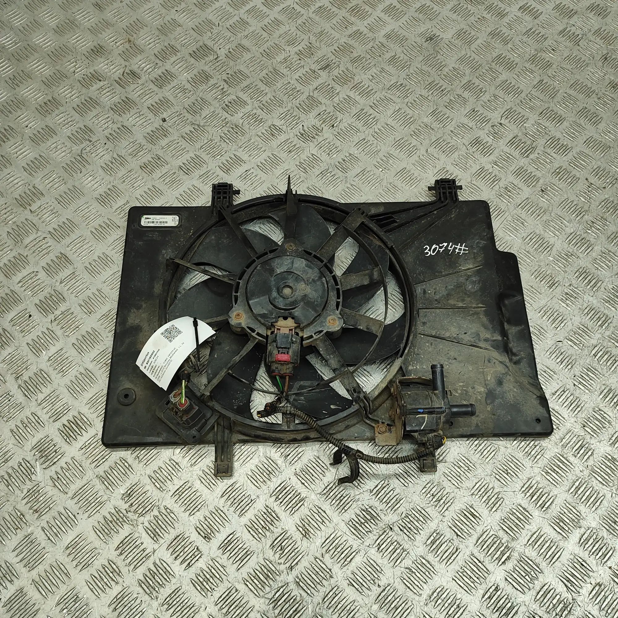 Ford Fiesta Engine Cooling Fan Shroud Engine Cooling Fan Shroud — FORD FIESTA (VI) (2...