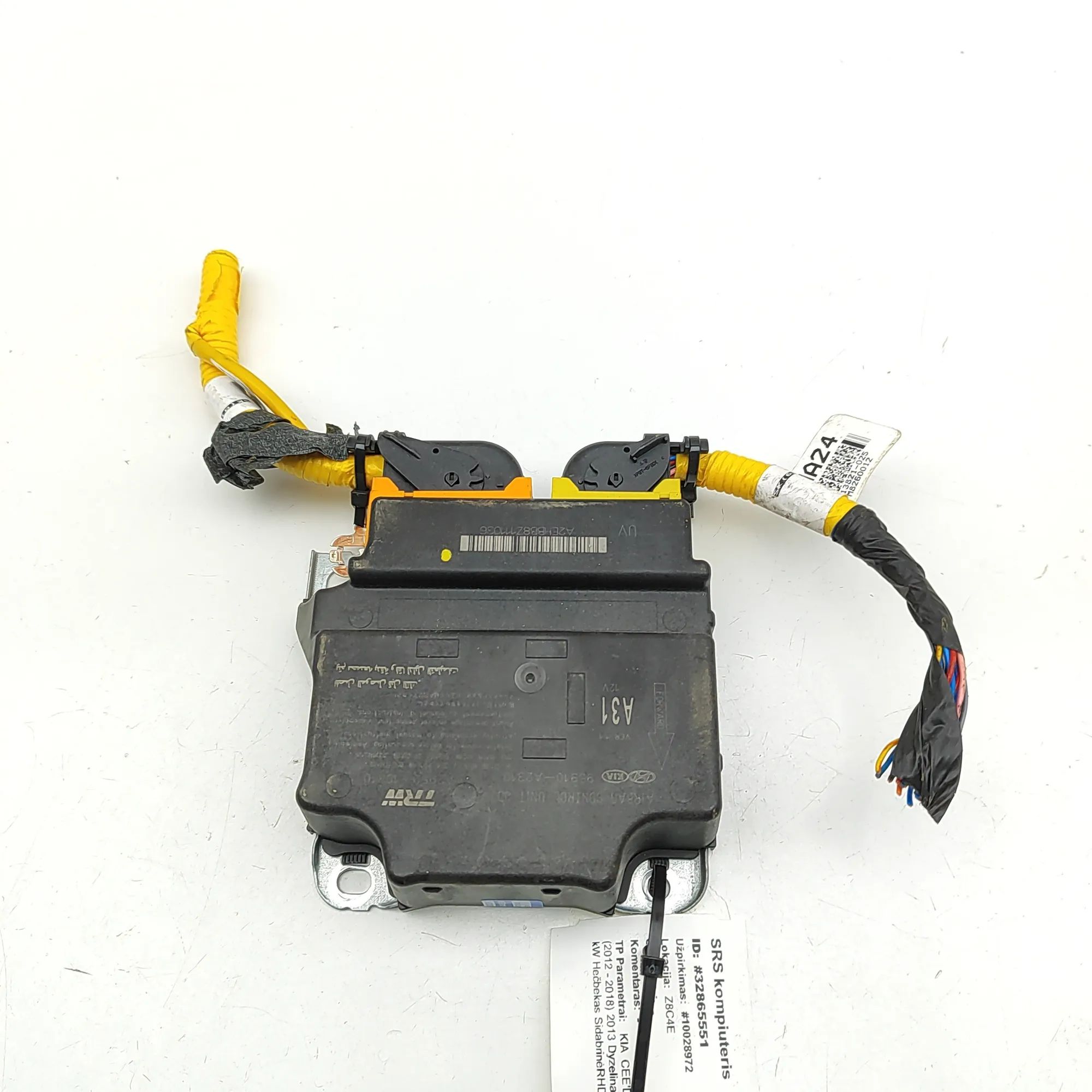 Kia ceed (JD) SRS Control Unit SRS Control Unit — KIA CEE\'D (JD) (2012-2018) ...