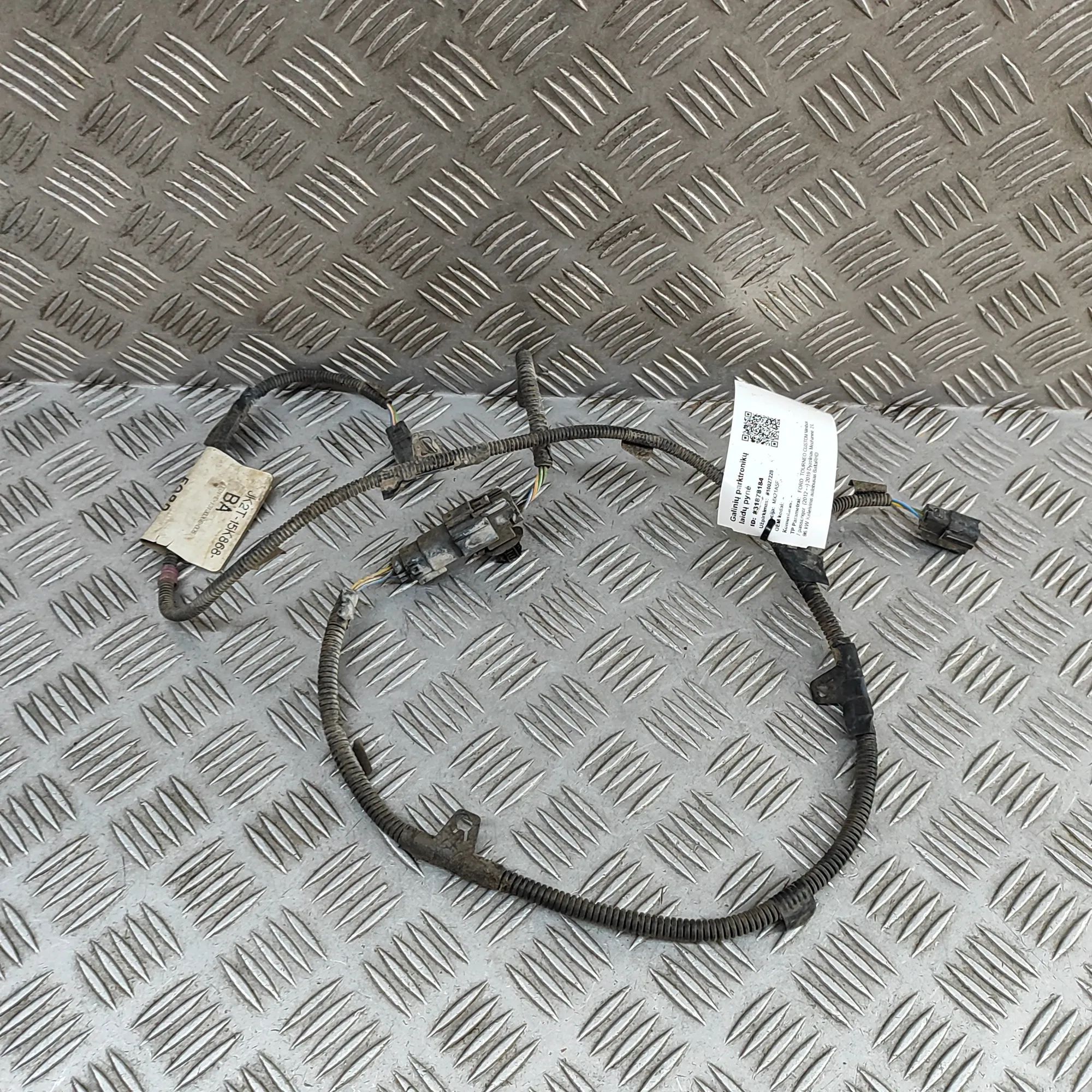 Ford Transit Connect / Tourneo Connect Rear Parking Sensor Wiring Loom Rear Parking Sensor Wiring Loom — FORD TOURNEO ...
