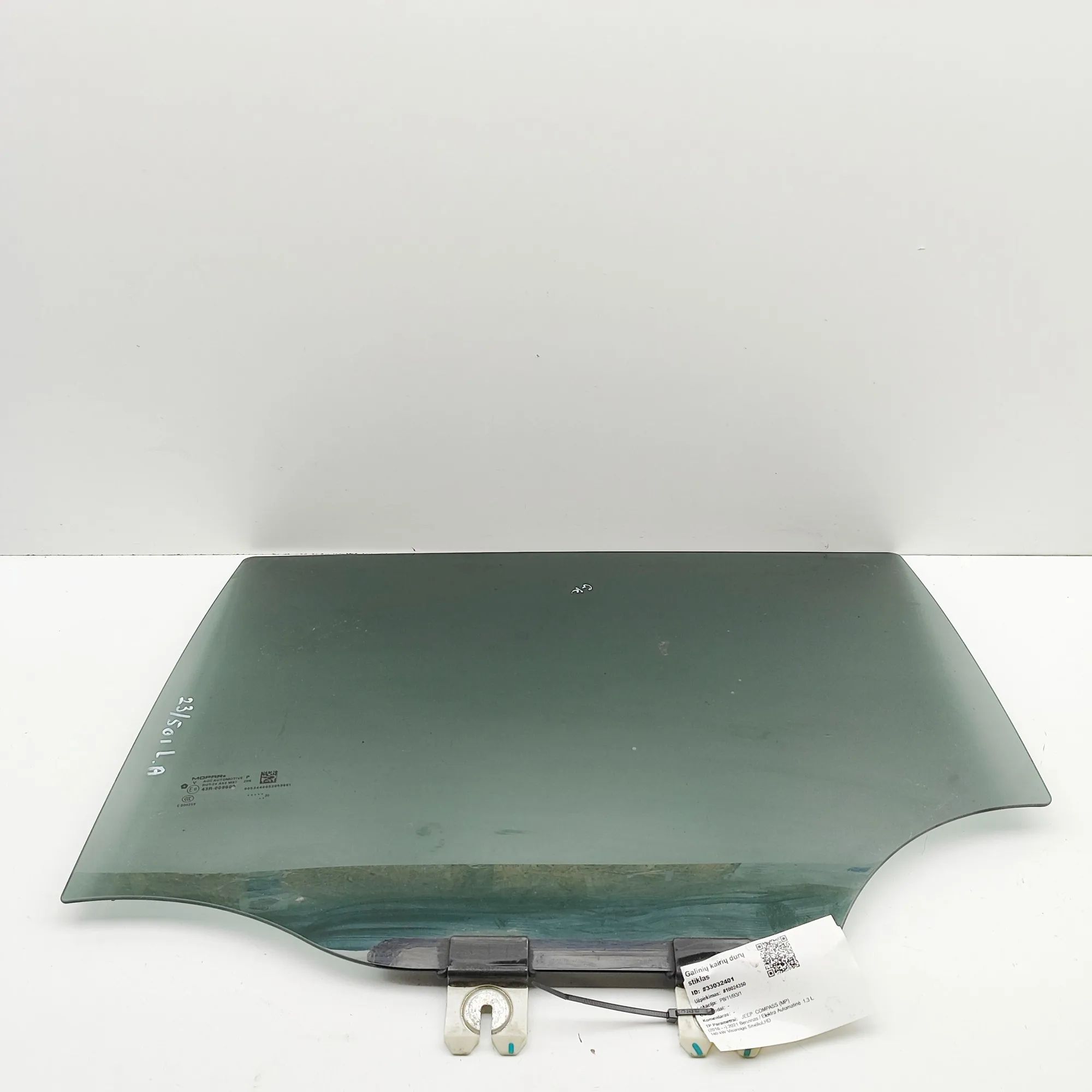 Jeep Compass Rear Left Door Window Rear Left Door Window — JEEP COMPASS (MP) (2016...