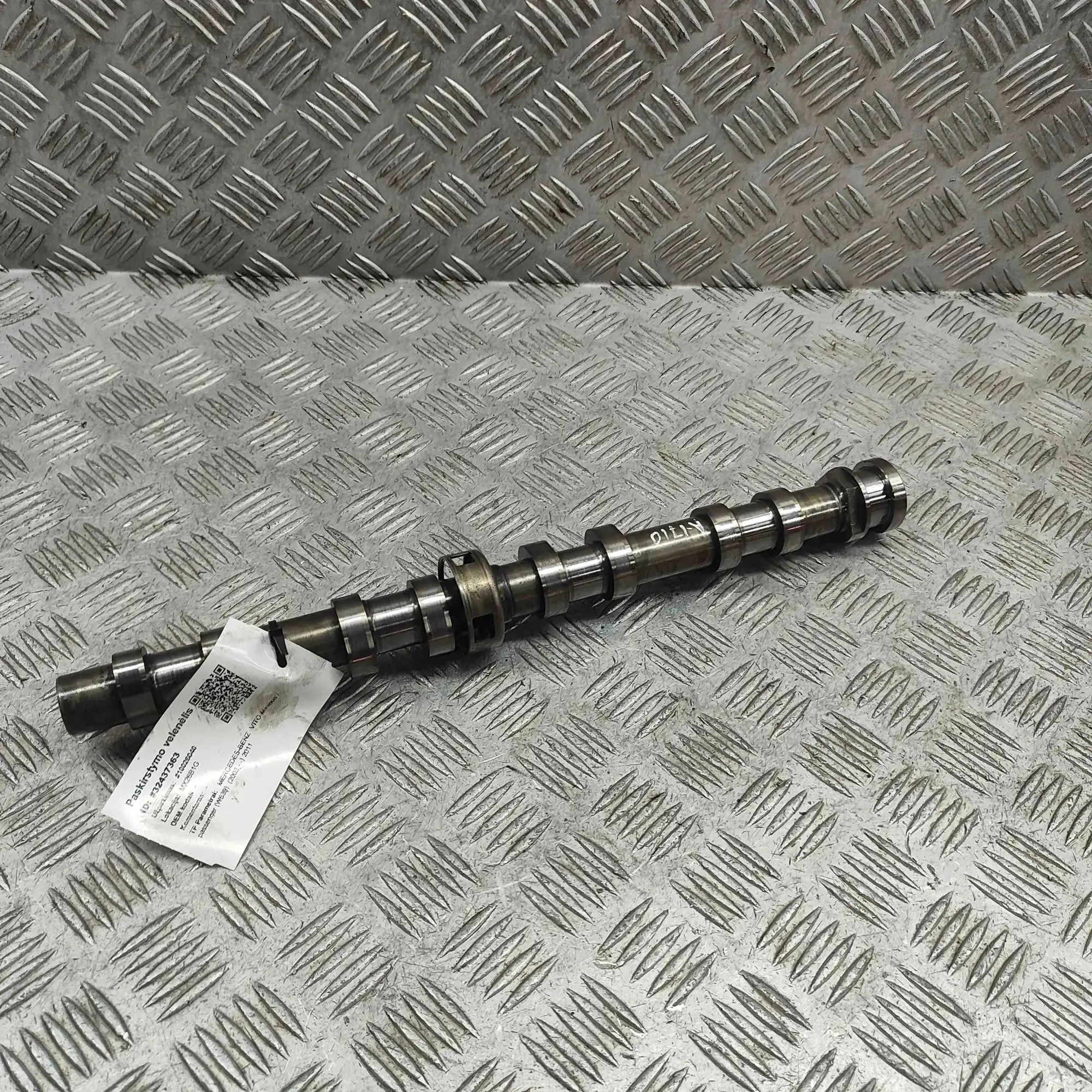 Mercedes-Benz Viano / Vito (W639) Exhaust camshaft Exhaust camshaft — MERCEDES BENZ VITO (Minibus ...
