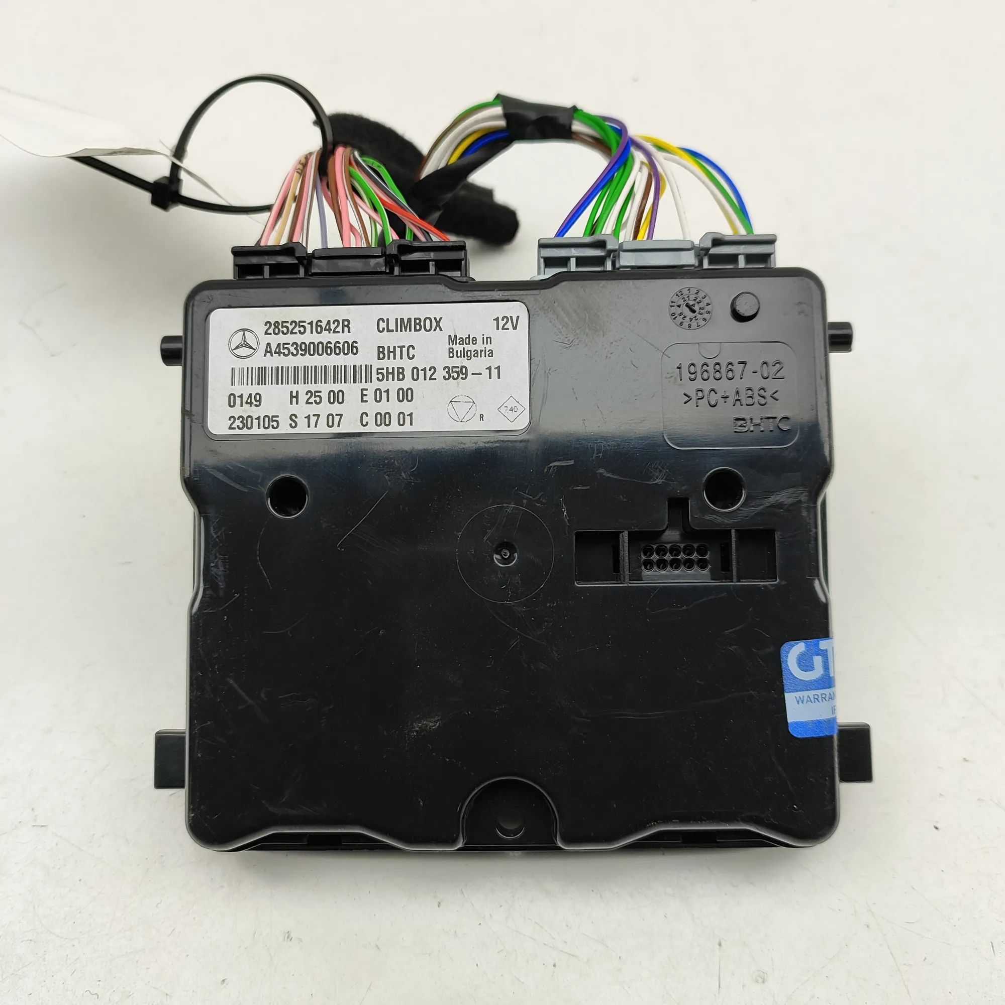 Smart ForTwo Climate control unit Climate control unit — SMART FORTWO (Coupe 453)...