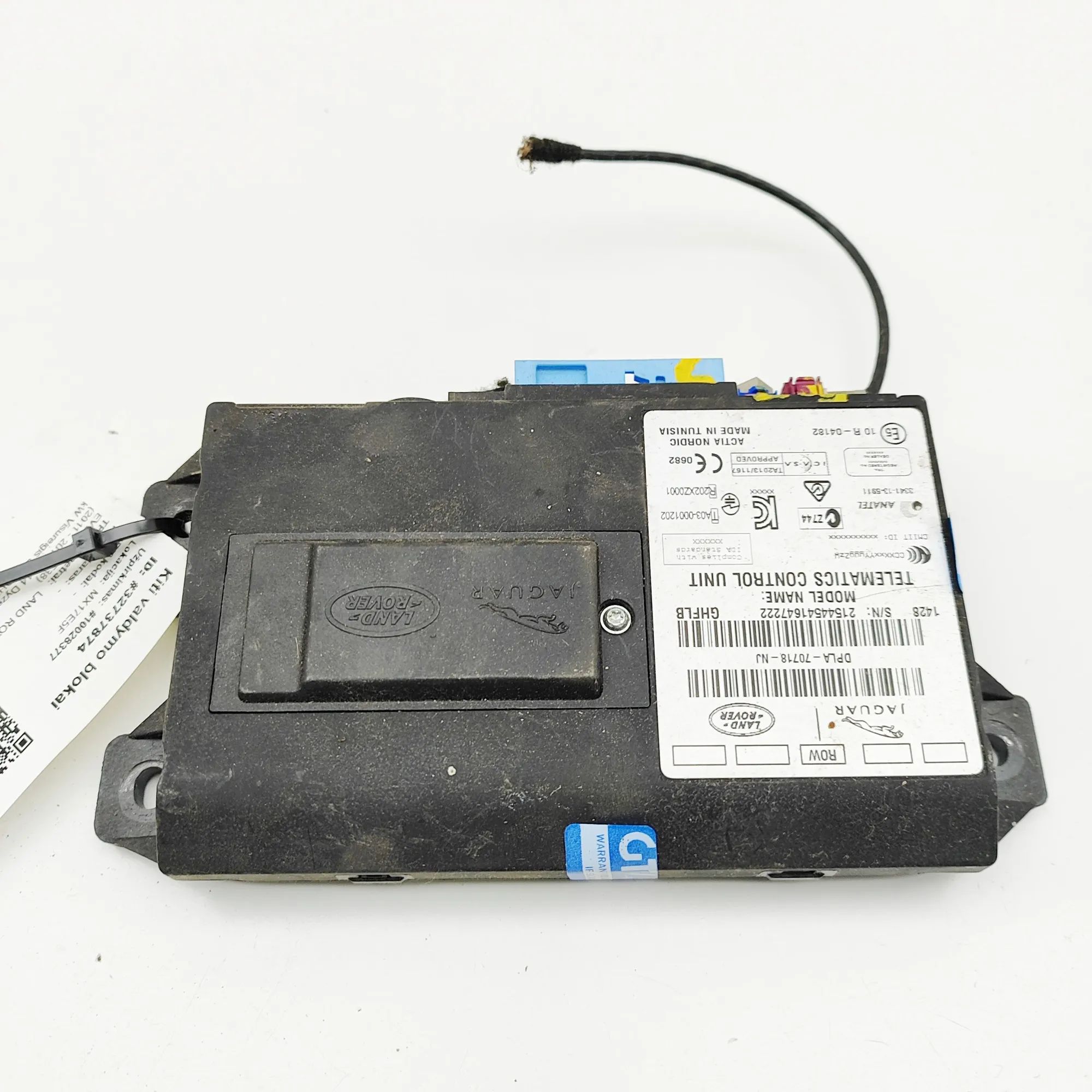 Land Rover Range Rover Evoque Other Control Units Other Control Units — LAND ROVER RANGE ROVER EV...
