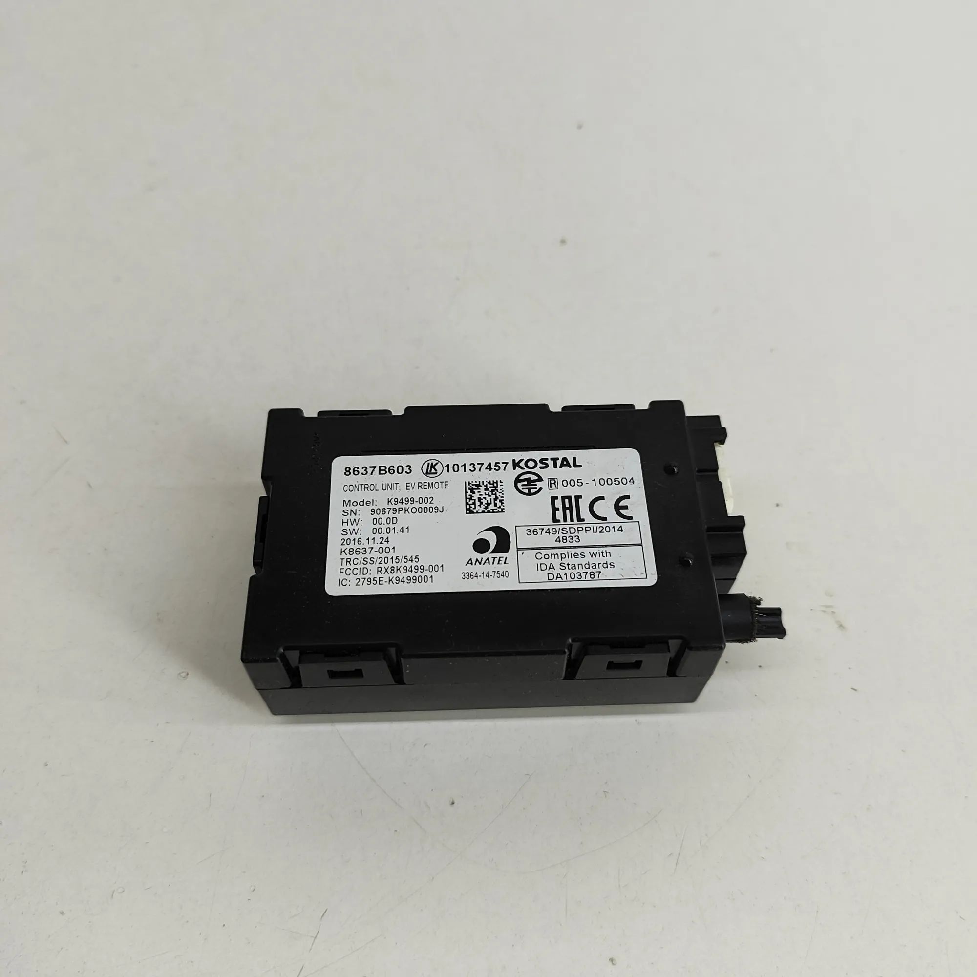 Mitsubishi Outlander Keyless Control Unit Keyless Control Unit — MITSUBISHI OUTLANDER (II...