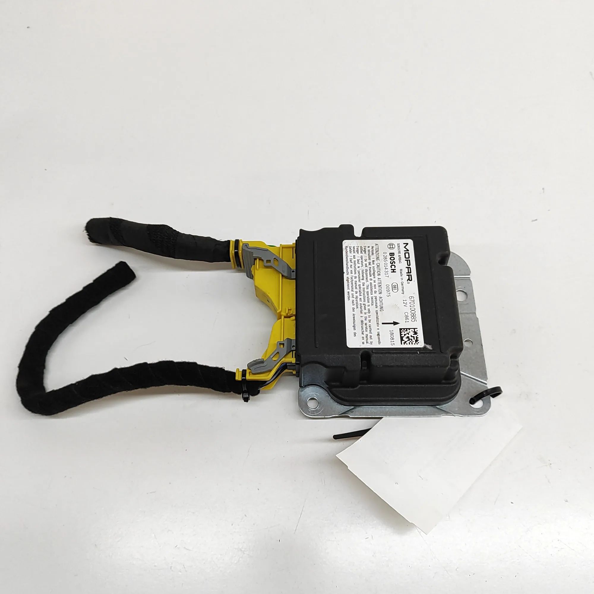 Maserati Ghibli SRS Control Unit SRS Control Unit — MASERATI GHIBLI (M157) (2013...