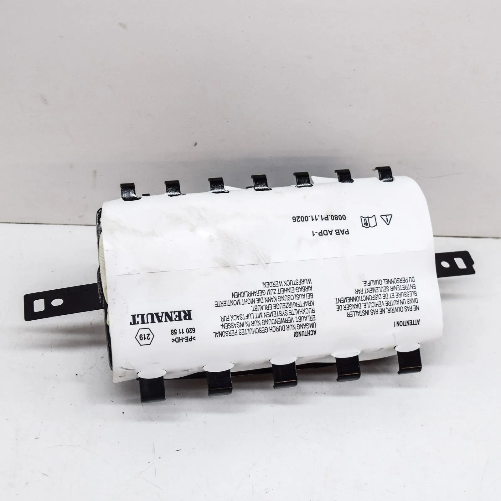 Renault Zoe Dashboard Safety Bag SRS