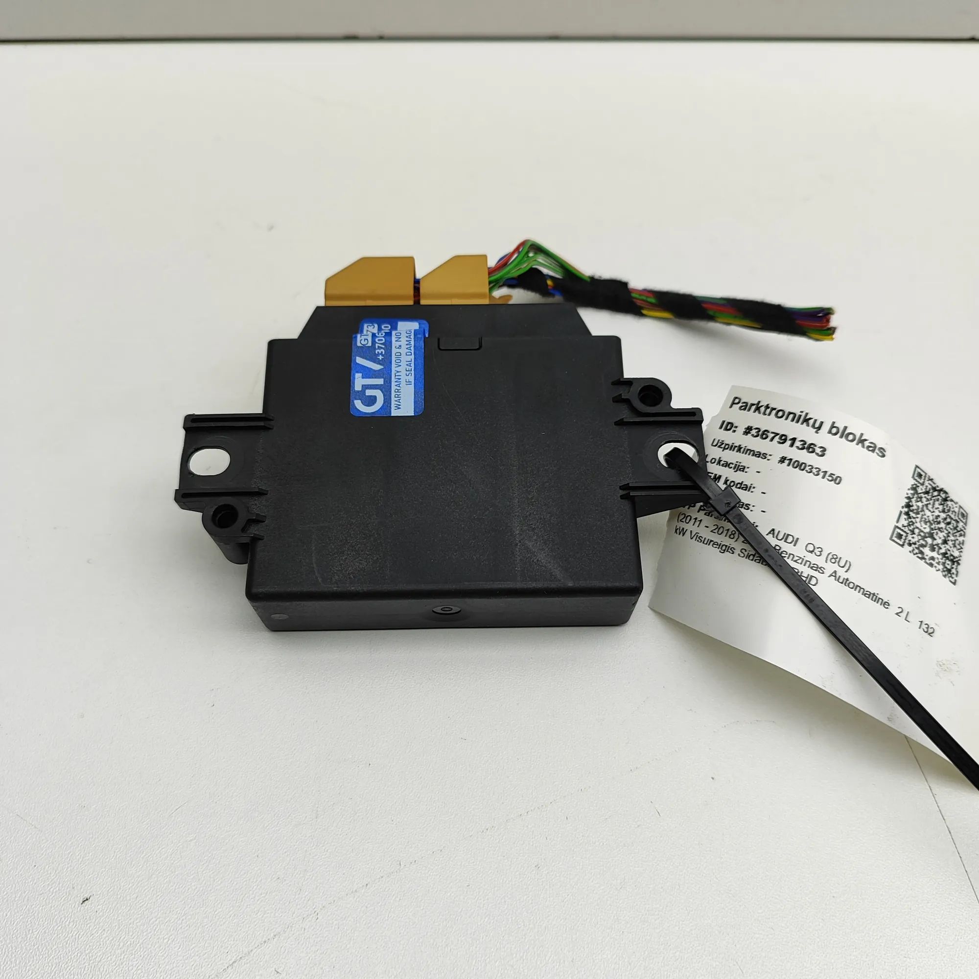 Audi Q3 (8U) PDC Parking Sensor Control Unit PDC Parking Sensor Control Unit — AUDI Q3 (8U) ...