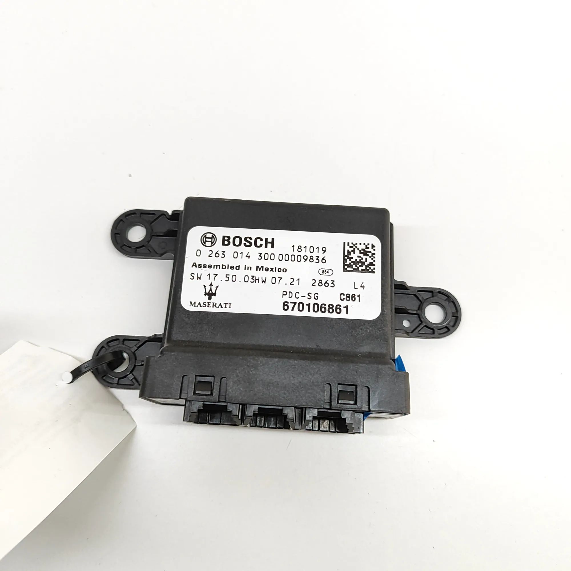 Maserati Ghibli PDC Parking Sensor Control Unit PDC Parking Sensor Control Unit — MASERATI GHIB...