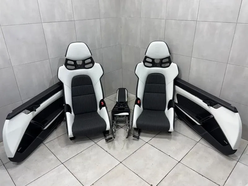 Porsche 911 (992) Seat Seat — PORSCHE 911 (992) (2019-PRESENT) — WHITE...