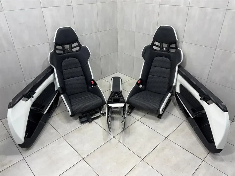 Porsche 911 (992) Seat Seat — PORSCHE 911 (992) (2019-PRESENT) — WHITE...
