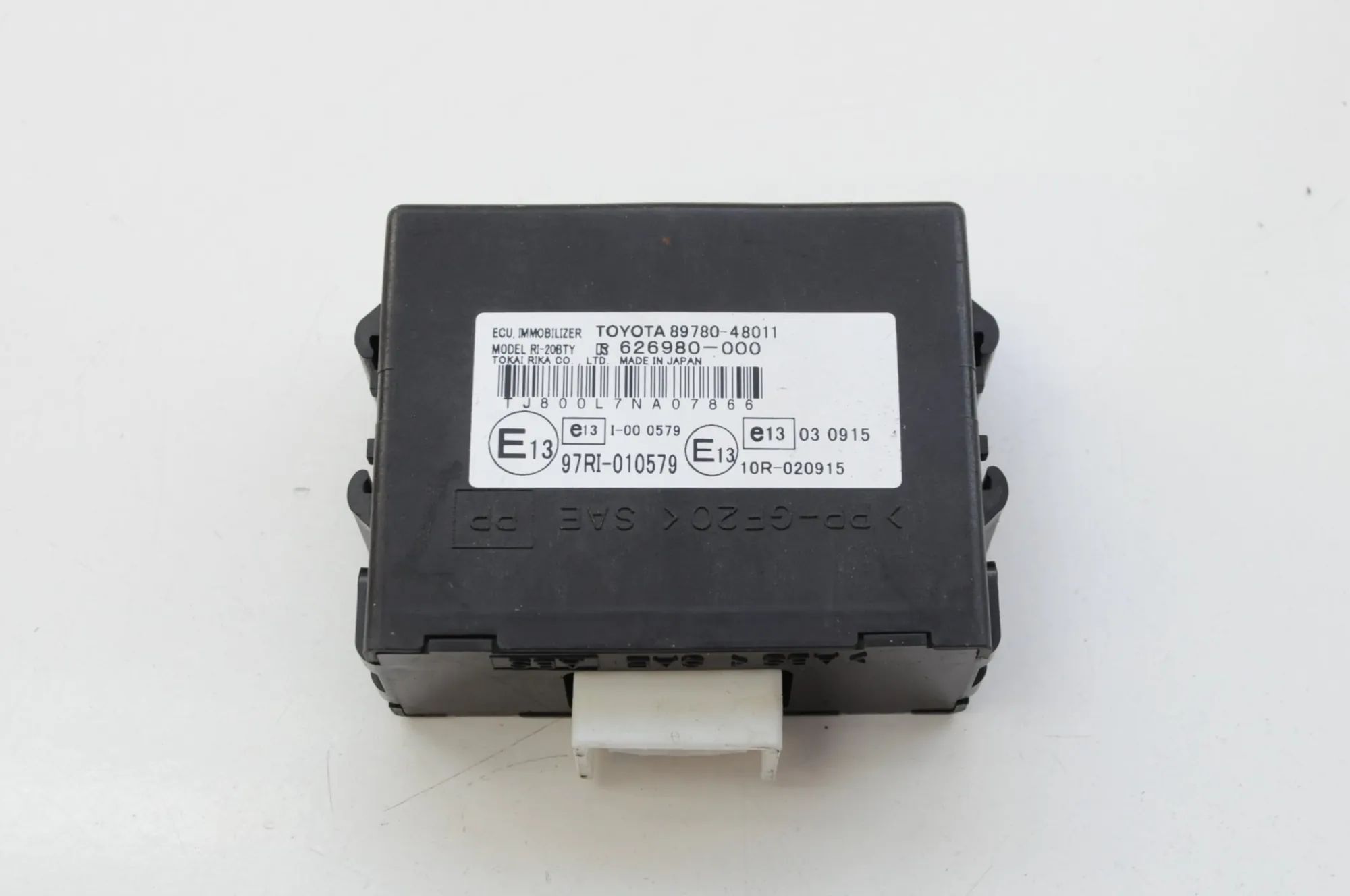 Lexus RX Immobiliser Control Module Immobiliser Control Module — LEXUS RX (_U3_) (2...