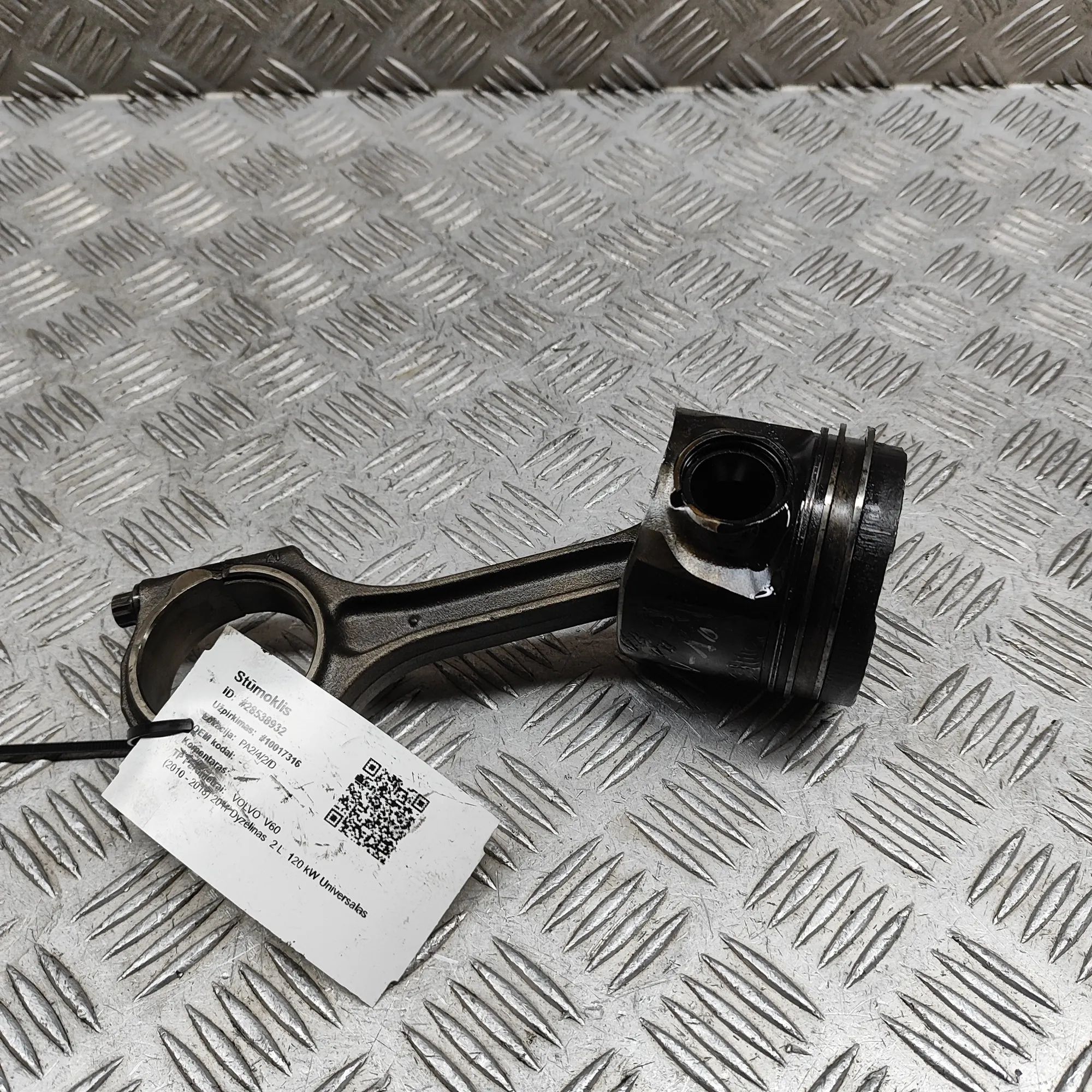 Volvo V60 Piston Piston — VOLVO V60 (2010-2018) — 31339996,31401...