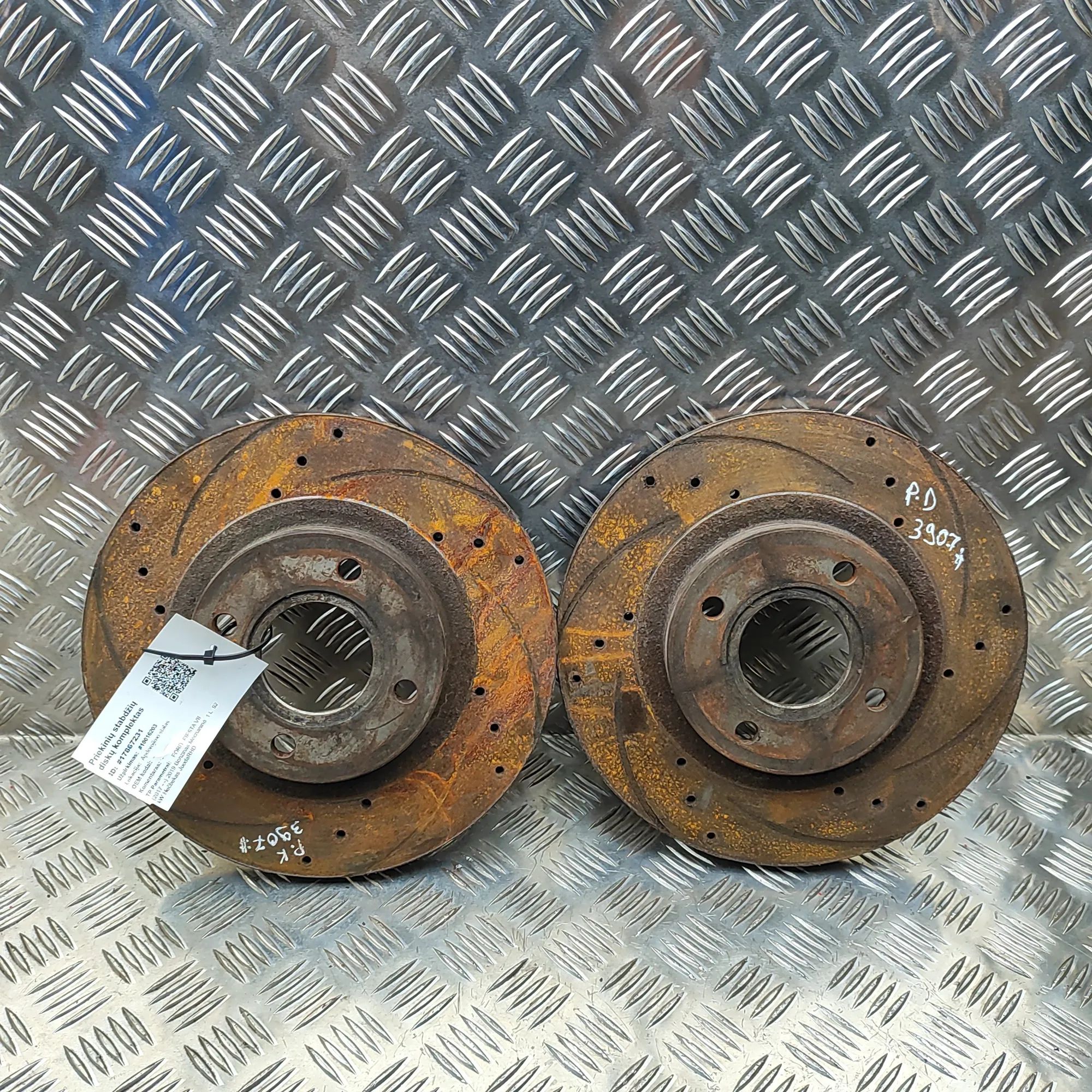 Ford Fiesta Front Brake Disc Kit Front Brake Disc Kit — FORD FIESTA (VII) (2017-...