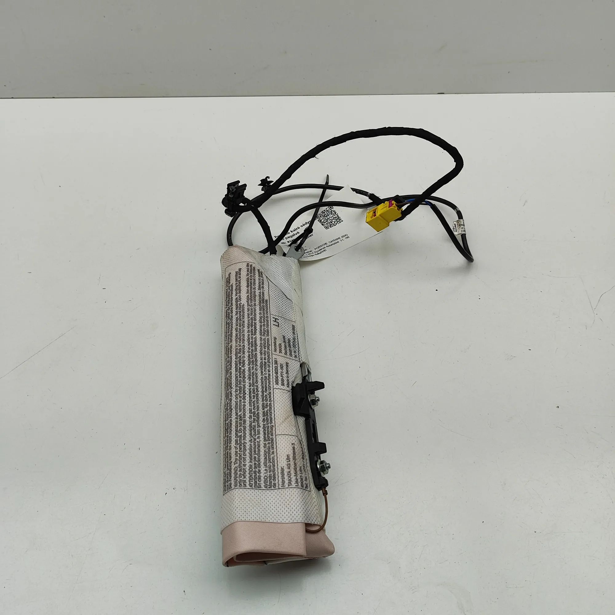 Porsche Cayenne Seat airbag (SRS) — front left Seat airbag (SRS) — front left — PORSCHE CAYENN...